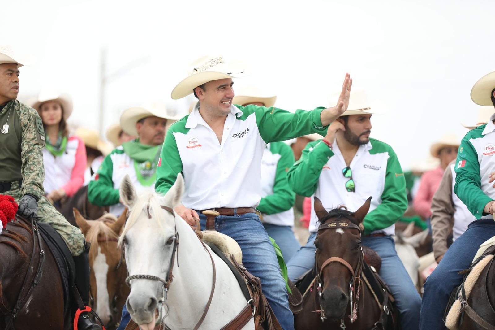CABALGATA DE  SABINAS, LA MÁS GRANDE DE MÉXICO: MANOLO
