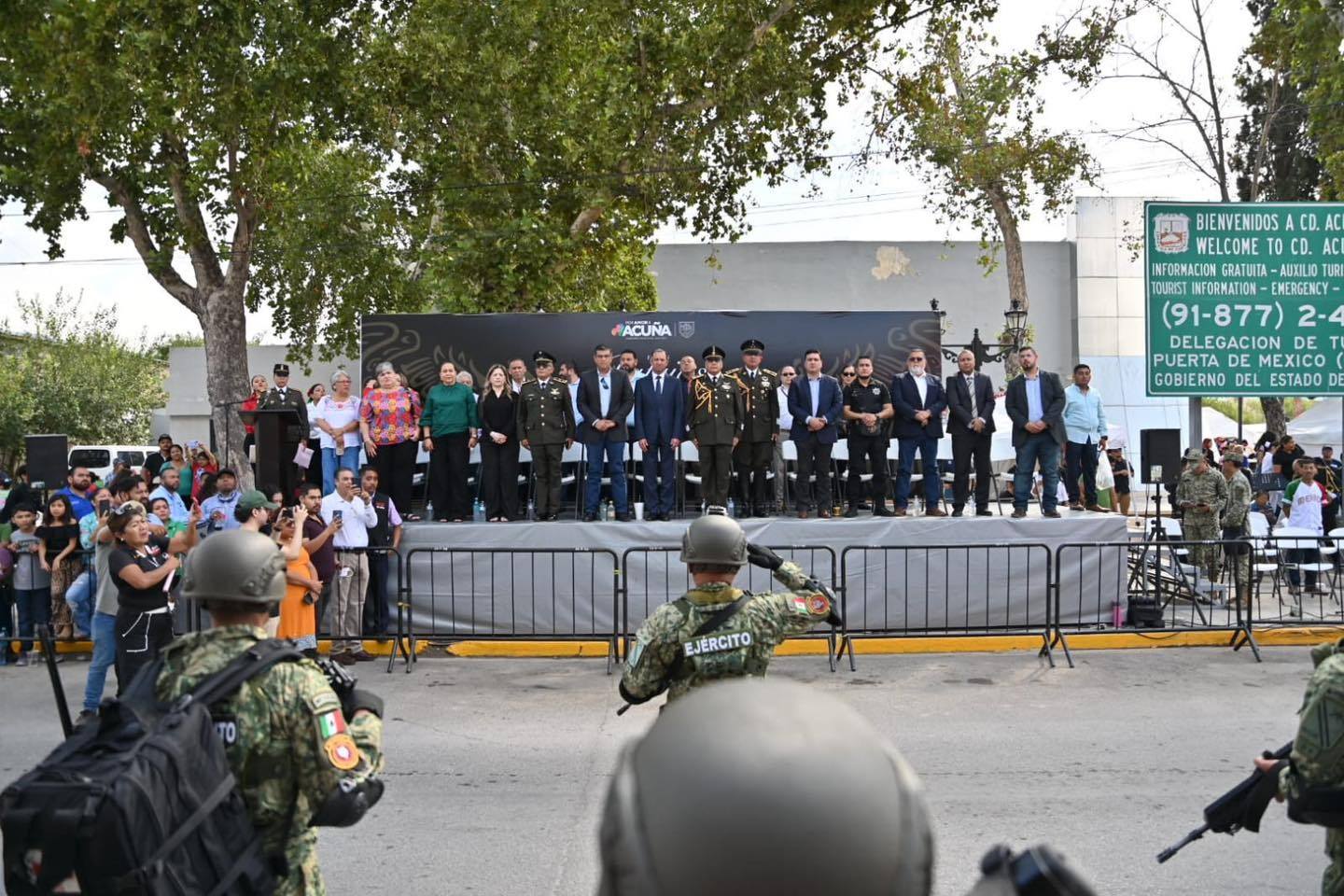 CEREMONIA CÍVICA Y DESFILE DEL 16 DE SEPTIEMBRE EN CONMEMORACIÓN DEL 215 ANIVERSARIO DE LA INDEPENDENCIA DE MÉXICO