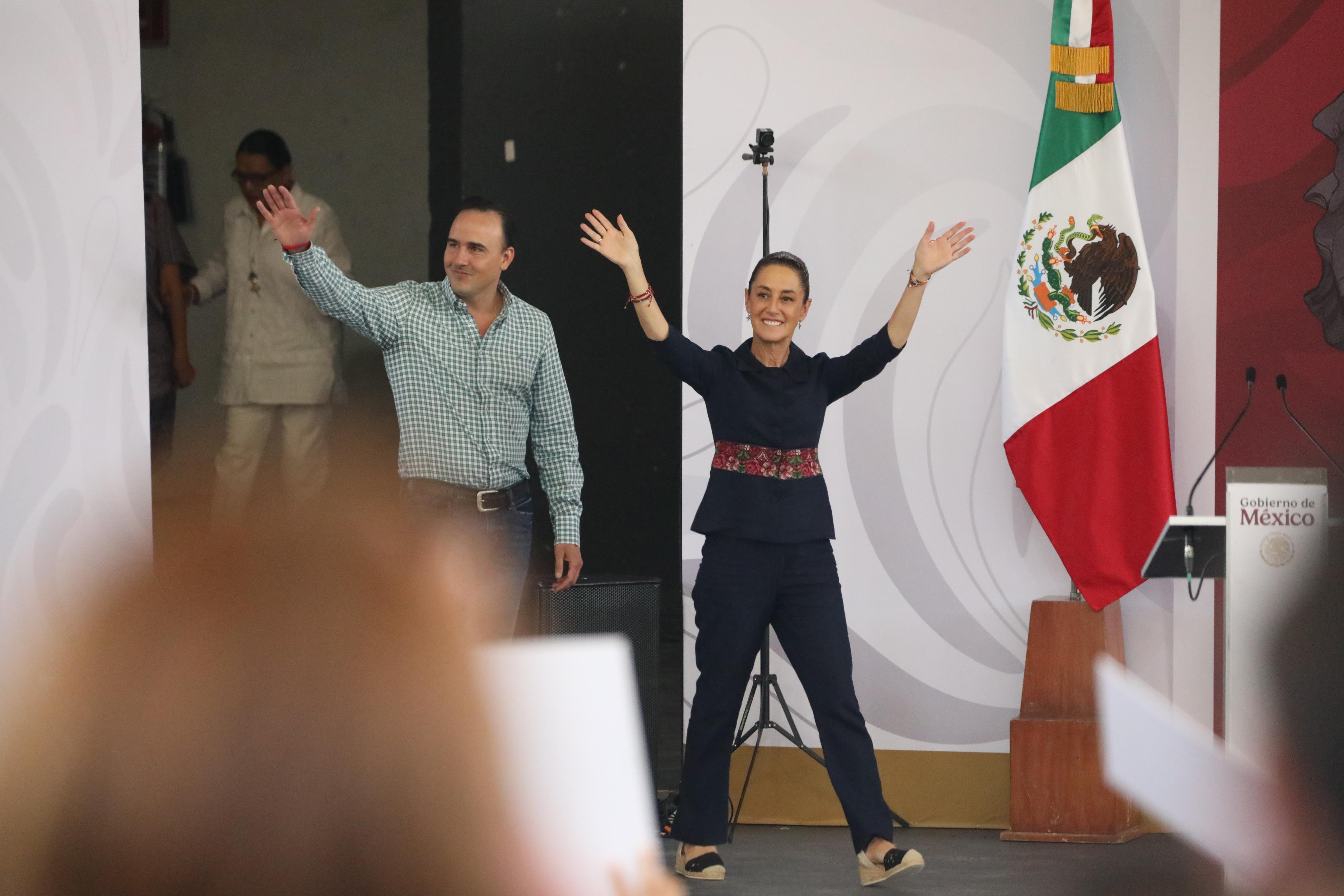 EN COAHUILA, ES MOMENTO DE TRABAJAR UNIDOS: SHEINBAUM