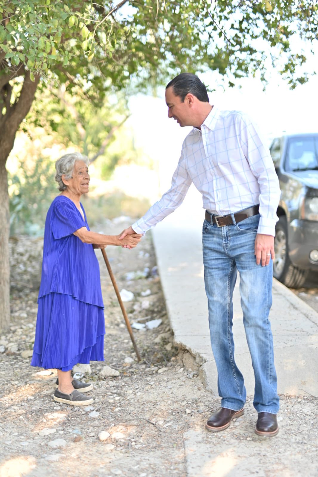 ENTREGA ALCALDE EMILIO DE HOYOS, PAVIMENTACIÓN DE LA CALLE PINO SUÁREZ EN LA COLONIA 28 DE JUNIO
