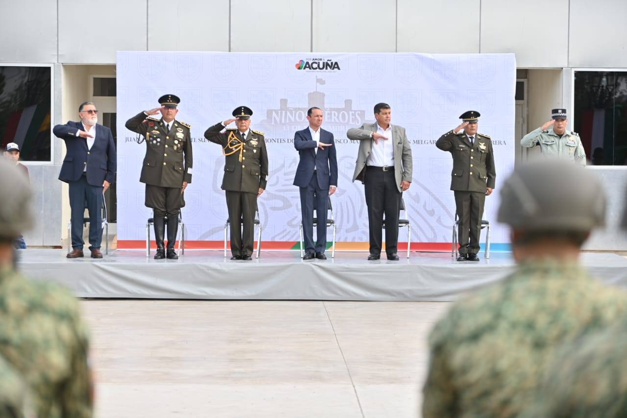 HONRAN CON EMOTIVA CEREMONIA A LOS NIÑOS HÉROES EN EL 178 ANIVERSARIO DE LA GESTA HEROICA DE CHAPULTEPEC
