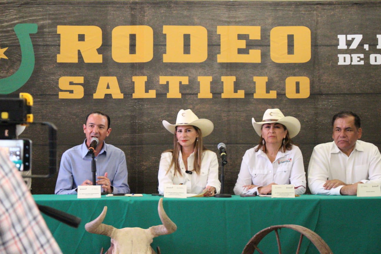 PRESENTAN SEXTA EDICIÓN DE RODEO SALTILLO EN ACUÑA Y DEL RÍO, TEXAS