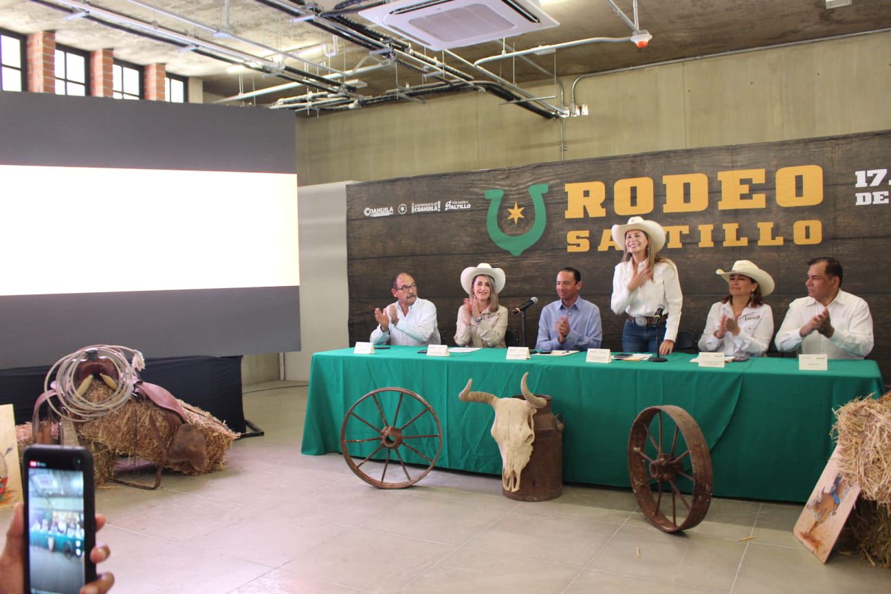 PRESENTAN SEXTA EDICIÓN DE RODEO SALTILLO EN ACUÑA Y DEL RÍO, TEXAS