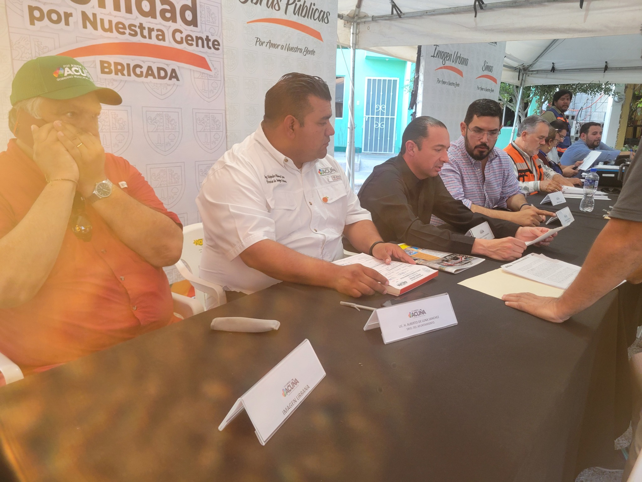 Presidencia Municipal de Acuña lleva brigada a Fraccionamiento Las Américas
