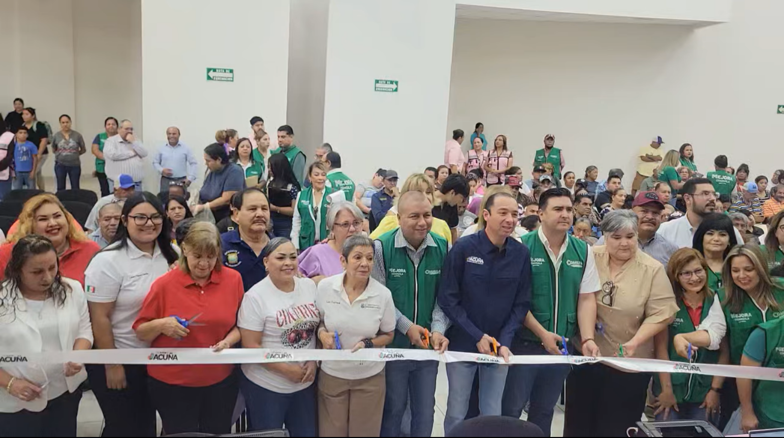 Presidencia Municipal de Acuña en coordinación con Gobierno del Estado de Coahuila llevan a Acuña al Registro Civil