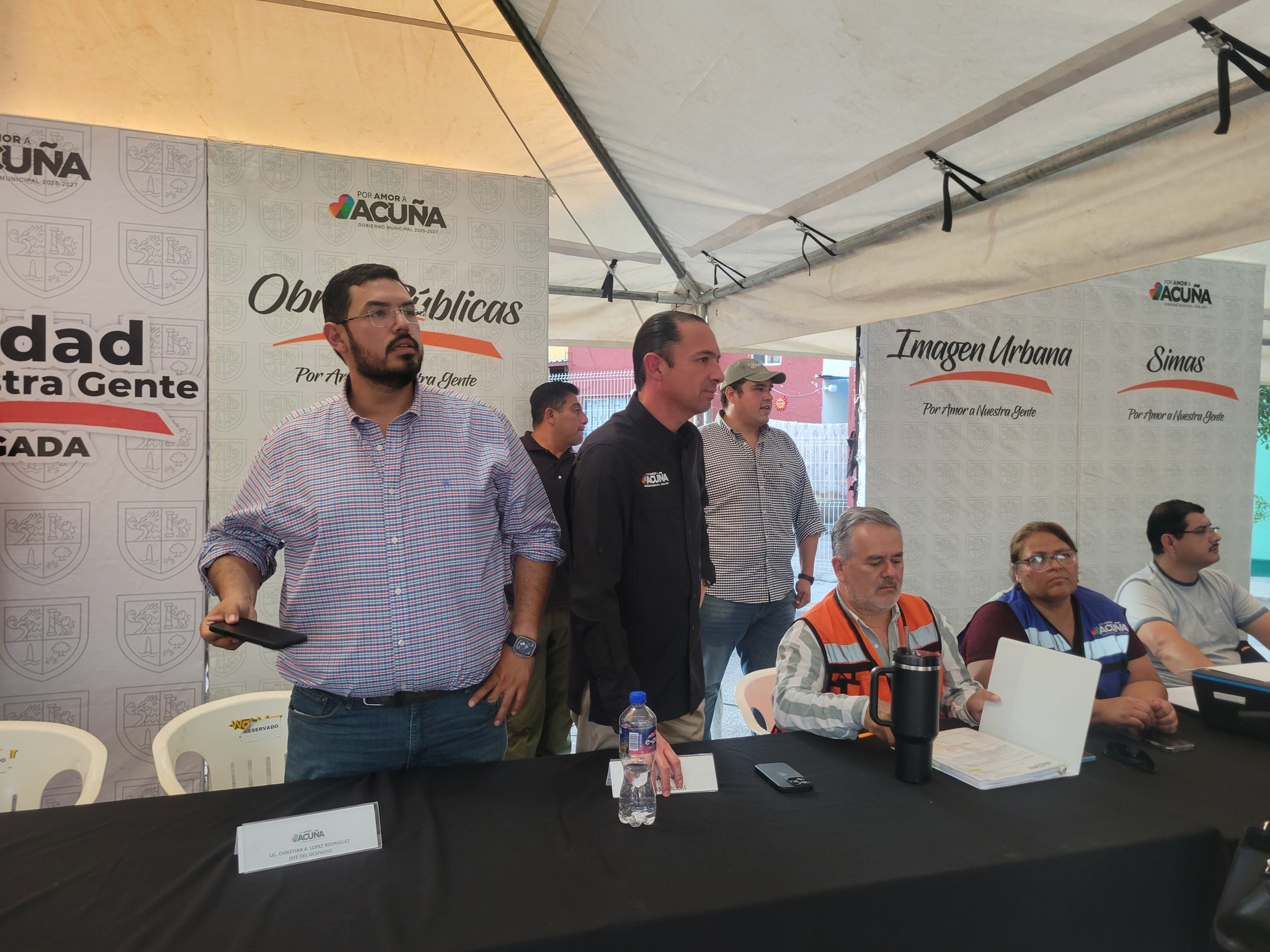 Presidencia Municipal de Acuña lleva brigada a Fraccionamiento Las Américas