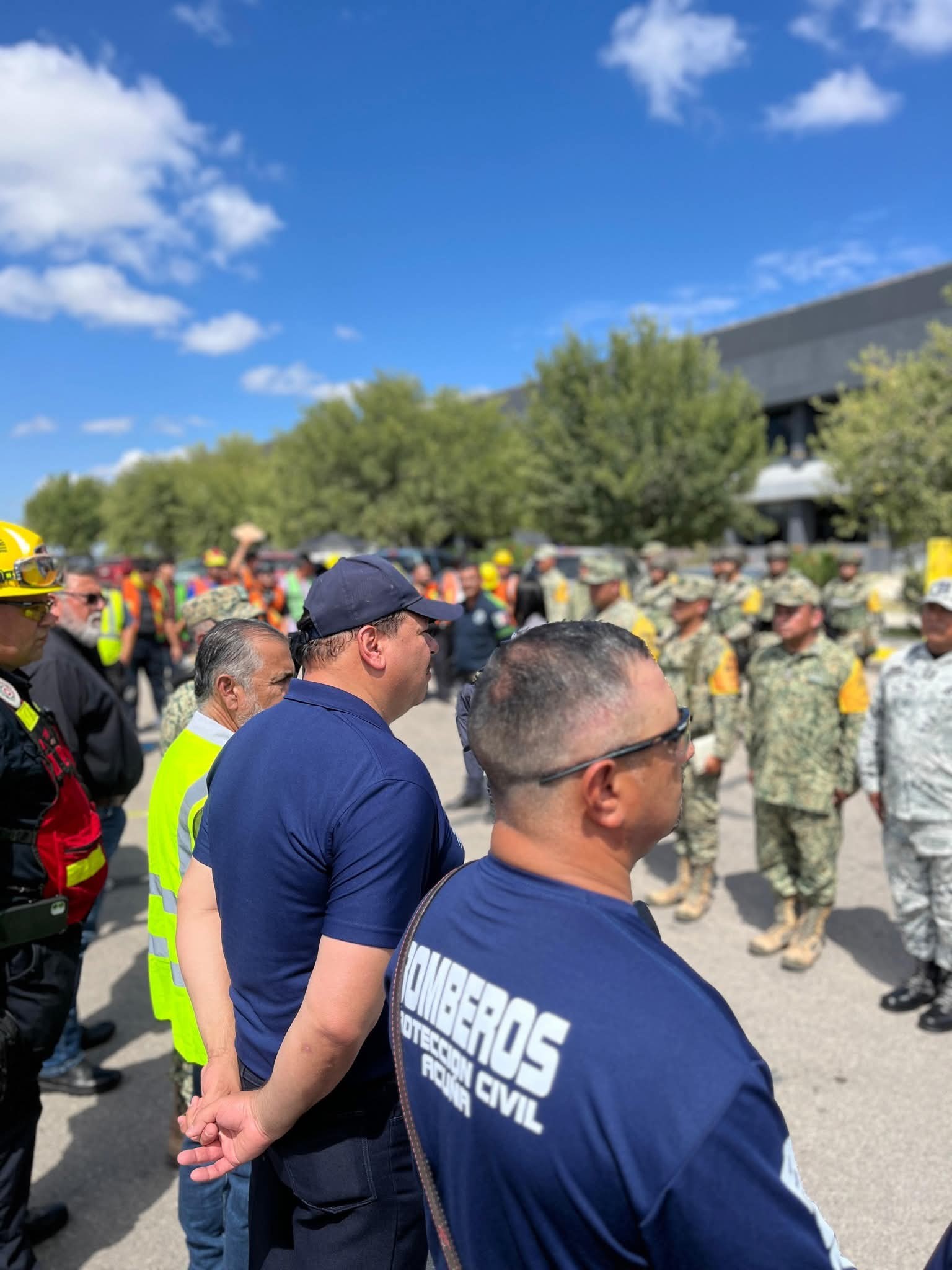 REALIZAN SEGUNDO SIMULACRO NACIONAL EN MUNICIPIO DE ACUÑA, COAHUILA