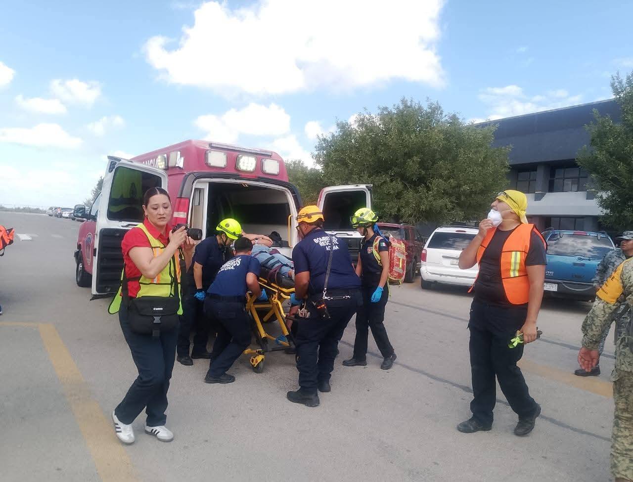 REALIZAN SEGUNDO SIMULACRO NACIONAL EN MUNICIPIO DE ACUÑA, COAHUILA