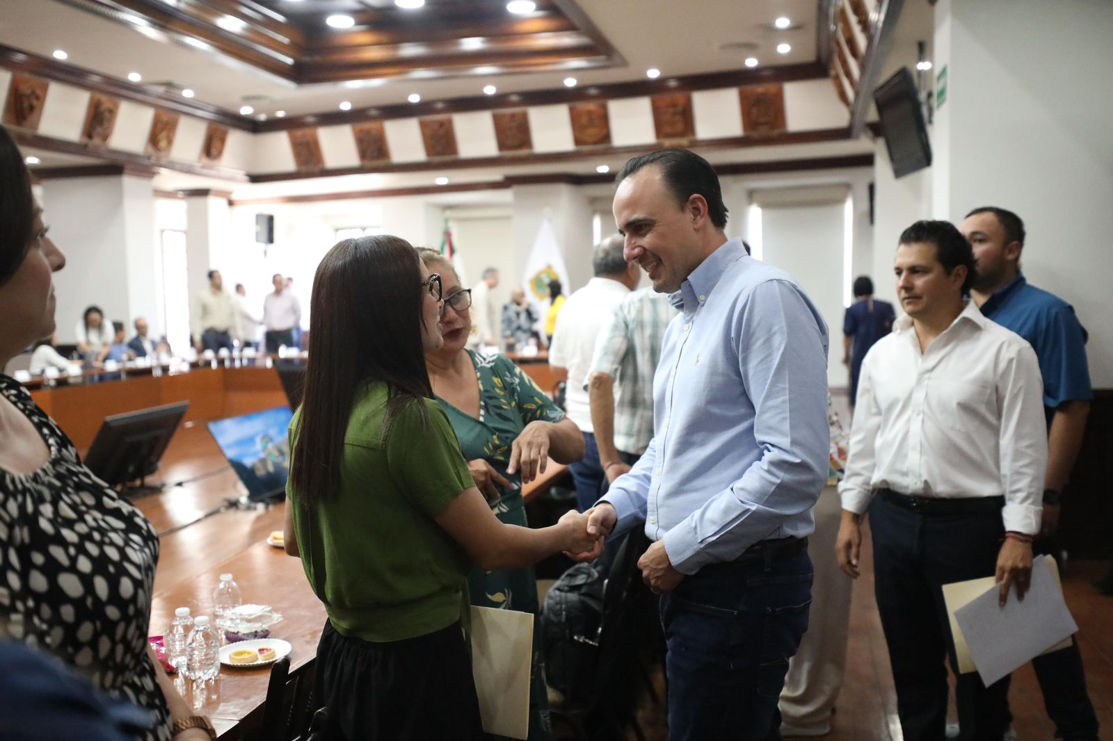 REITERAMOS NUESTRA VOLUNTAD Y COMPROMISO DE TRABAJO CONJUNTO CON TODOS LOS COLECTIVOS: MANOLO