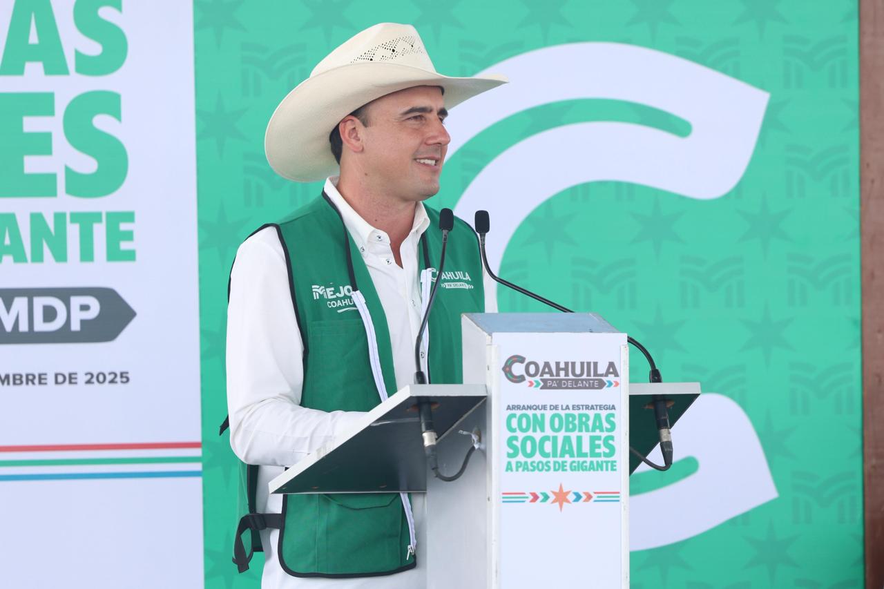 SEGUIMOS FORTALECIENDO LA EDUCACIÓN Y EL DESARROLLO SOCIAL DE COAHUILA: MANOLO