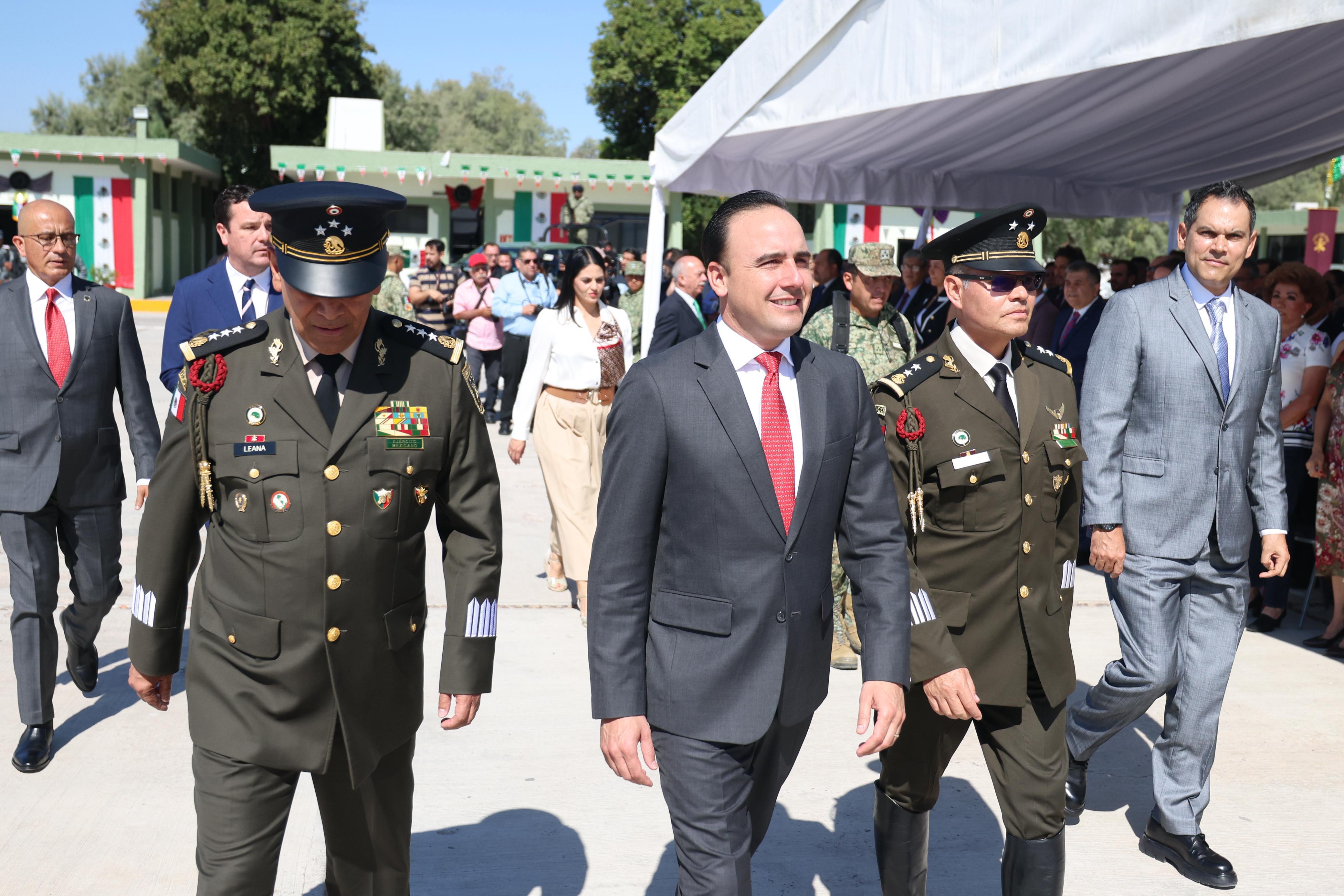 SEGUIREMOS TRABAJANDO CON MUCHA FUERZA CON EL EJÉRCITO MEXICANO: MANOLO