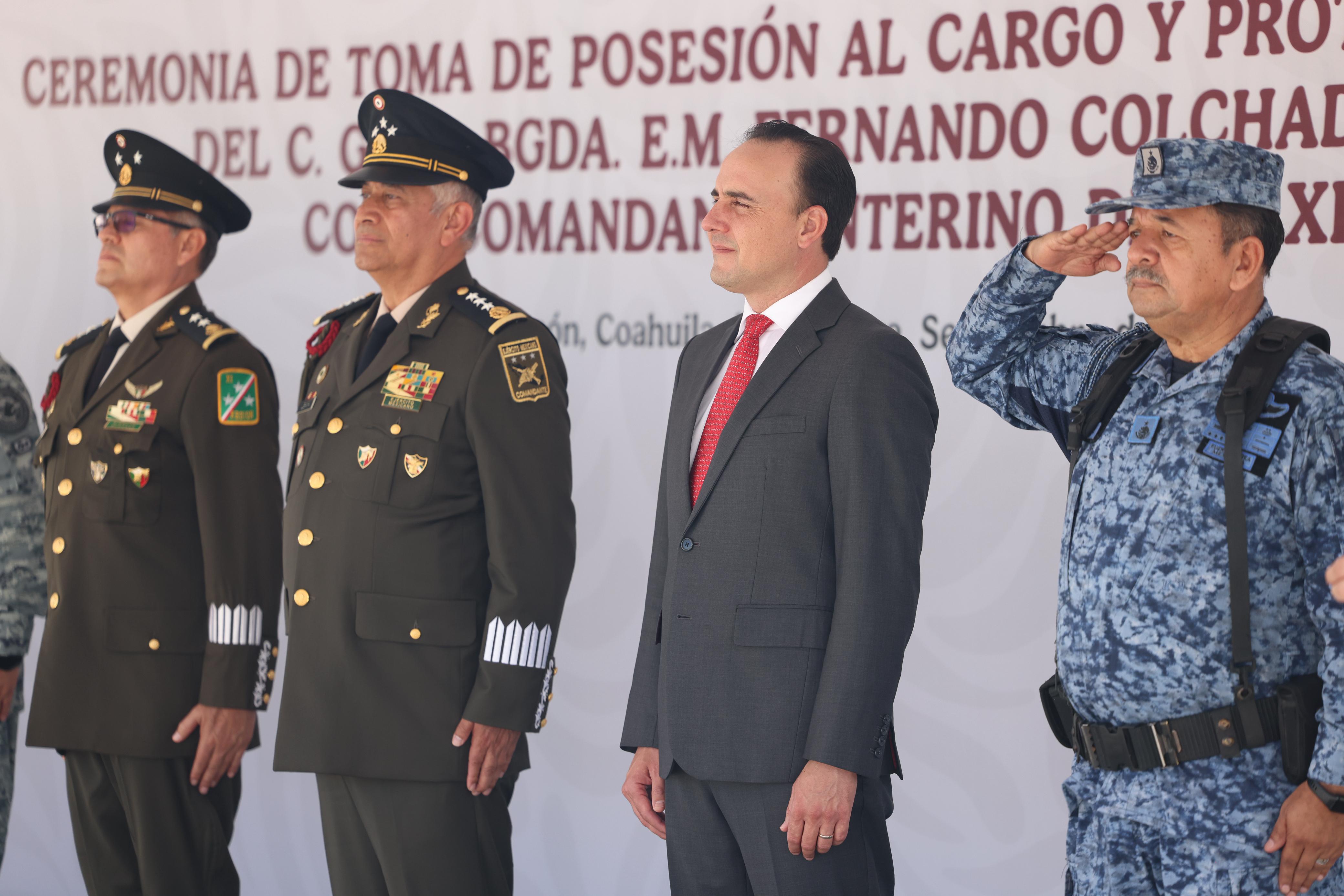 SEGUIREMOS TRABAJANDO CON MUCHA FUERZA CON EL EJÉRCITO MEXICANO: MANOLO