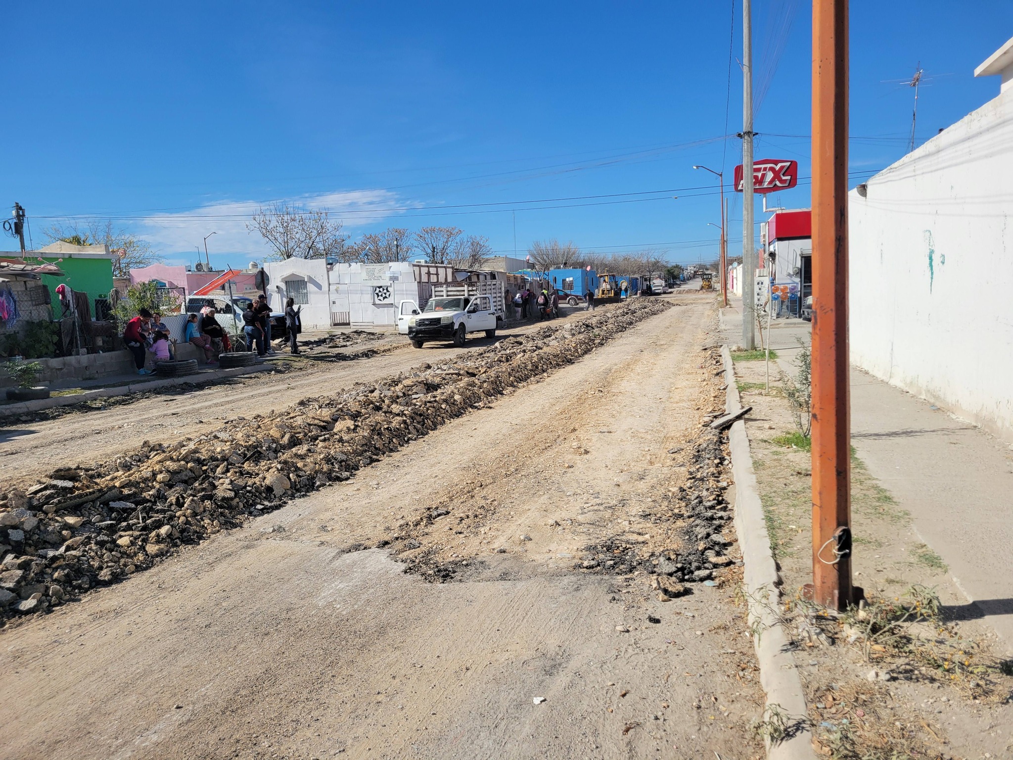 Arranca recio pavimentación en Acuña