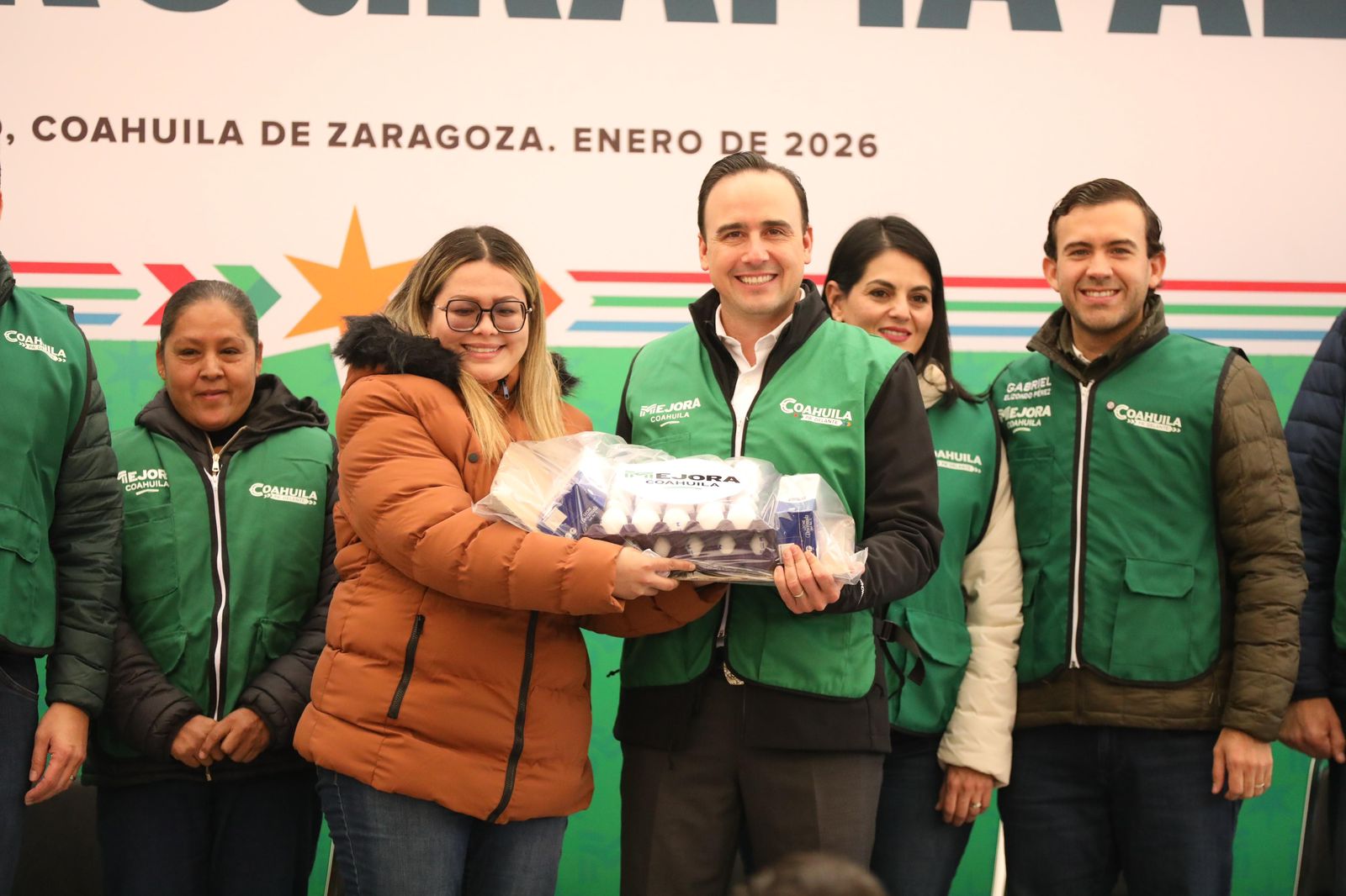 ARRANCAMOS EL GRAN PROGRAMA ALIMENTARIO CON MEJORA COAHUILA: MANOLO