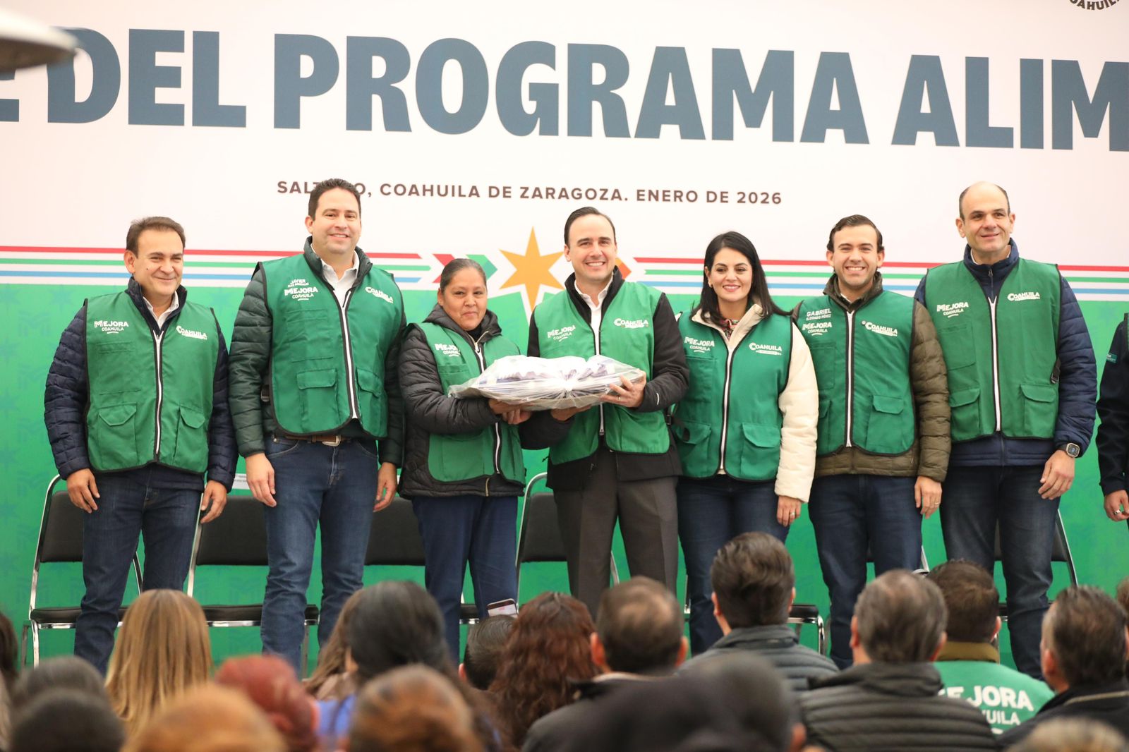 ARRANCAMOS EL GRAN PROGRAMA ALIMENTARIO CON MEJORA COAHUILA: MANOLO