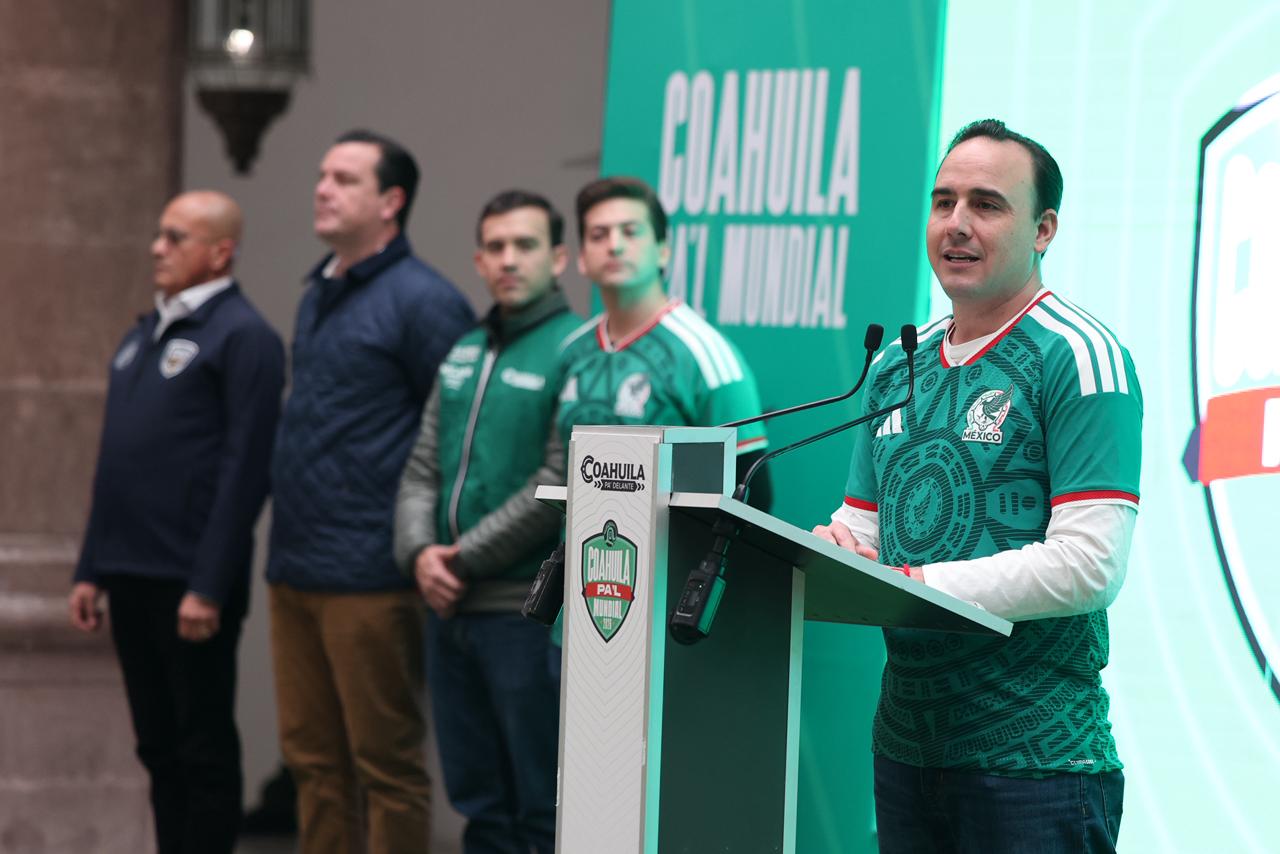 COAHUILA ESTÁ LISTO PA’L MUNDIAL: MANOLO