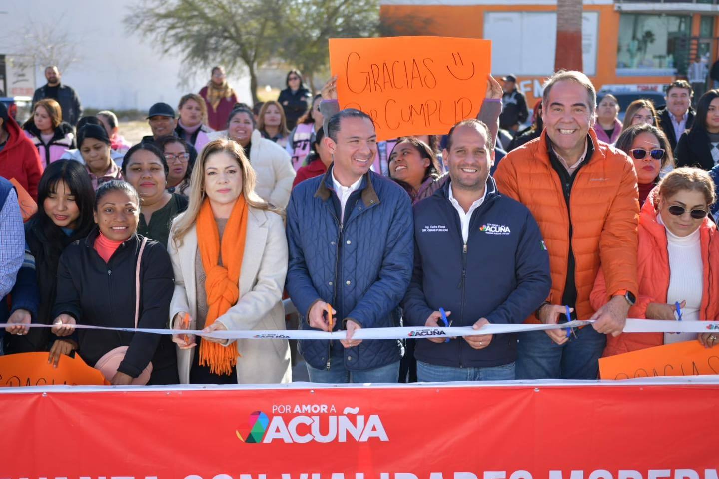 GOBIERNO DE UNIDAD ENTREGA REHABILITACIÓN TOTAL DEL EJE CENTRAL EVARISTO PÉREZ ARREOLA