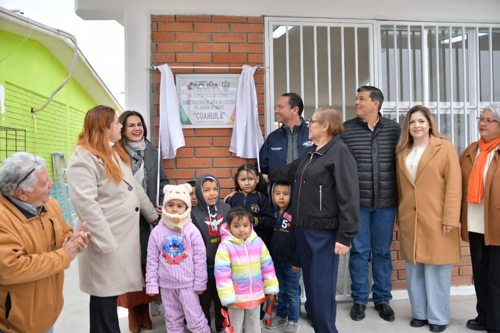 GOBIERNO DE UNIDAD REFUERZA LA INFRAESTRUCTURA EDUCATIVA EN EL JARDÍN DE NIÑOS “COAHUILA”