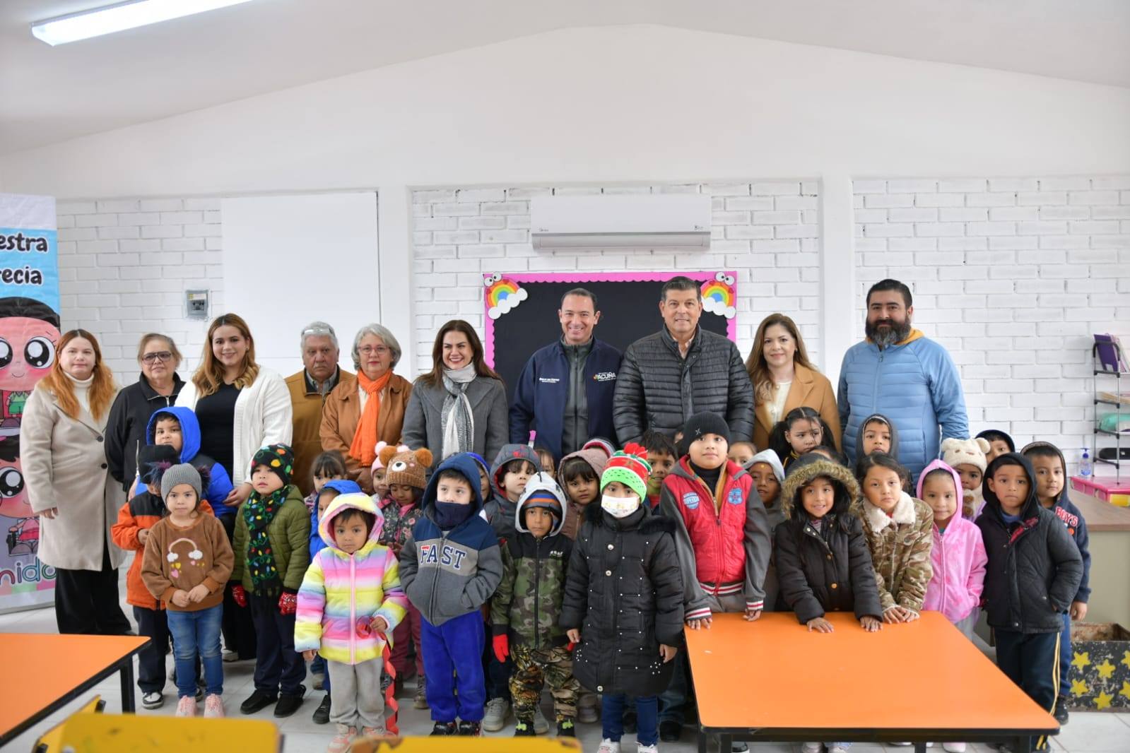 GOBIERNO DE UNIDAD REFUERZA LA INFRAESTRUCTURA EDUCATIVA EN EL JARDÍN DE NIÑOS “COAHUILA”