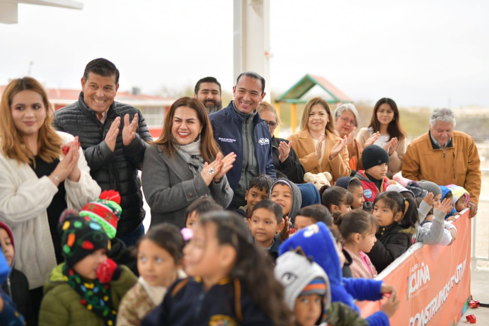 GOBIERNO DE UNIDAD REFUERZA LA INFRAESTRUCTURA EDUCATIVA EN EL JARDÍN DE NIÑOS “COAHUILA”