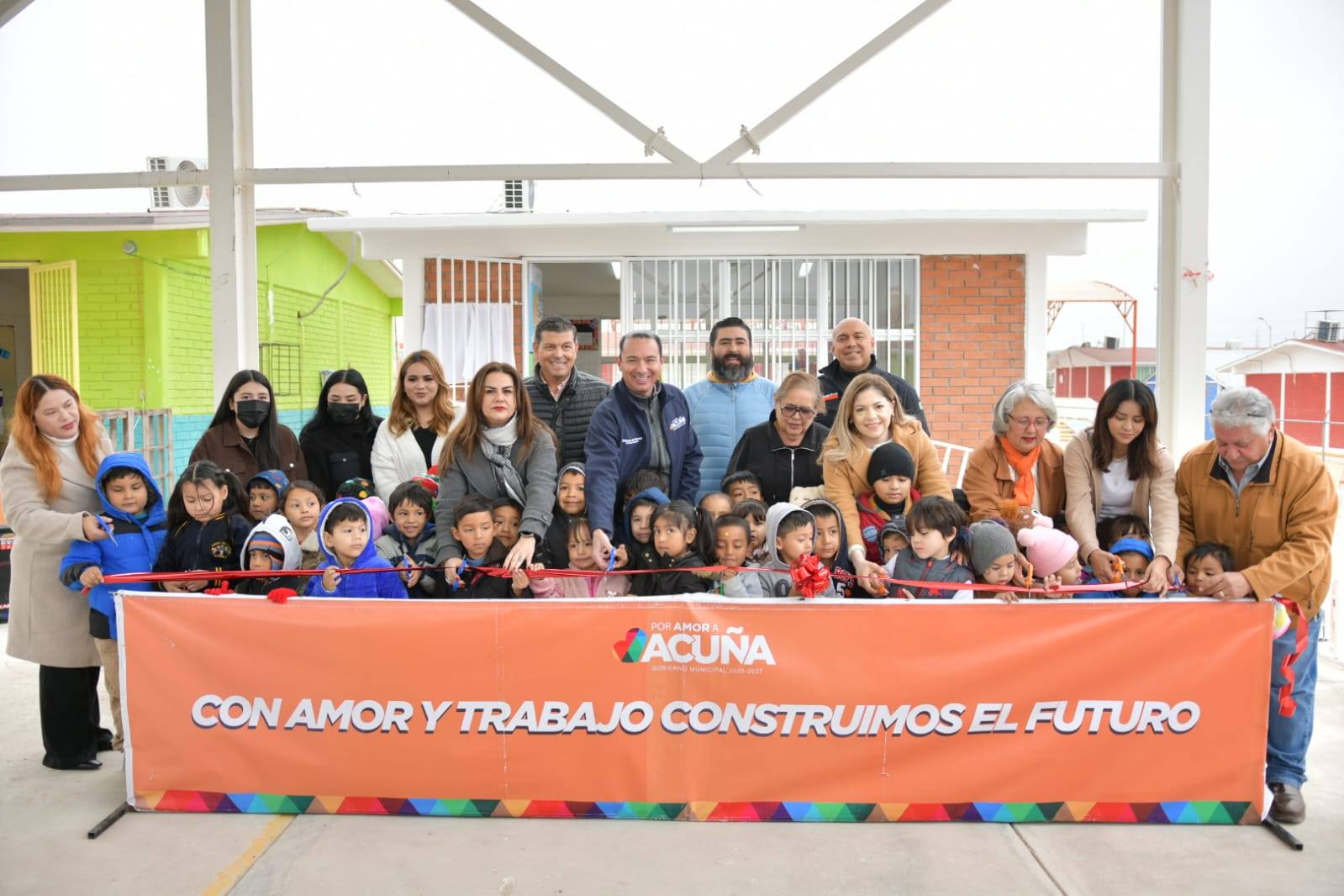 GOBIERNO DE UNIDAD REFUERZA LA INFRAESTRUCTURA EDUCATIVA EN EL JARDÍN DE NIÑOS “COAHUILA”