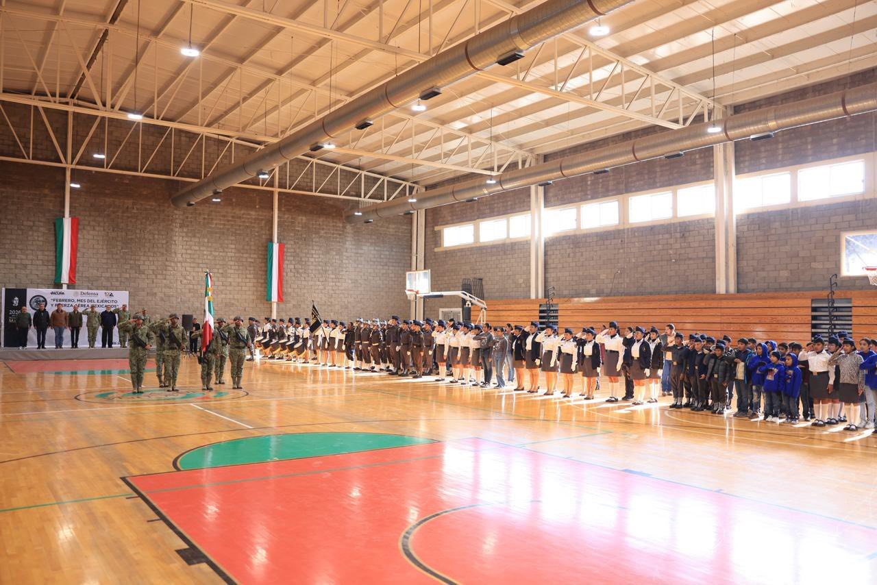 INICIAN EN ACUÑA LAS ACTIVIDADES DEL MES DEL EJÉRCITO MEXICANO Y LA FUERZA AÉREA MEXICANA