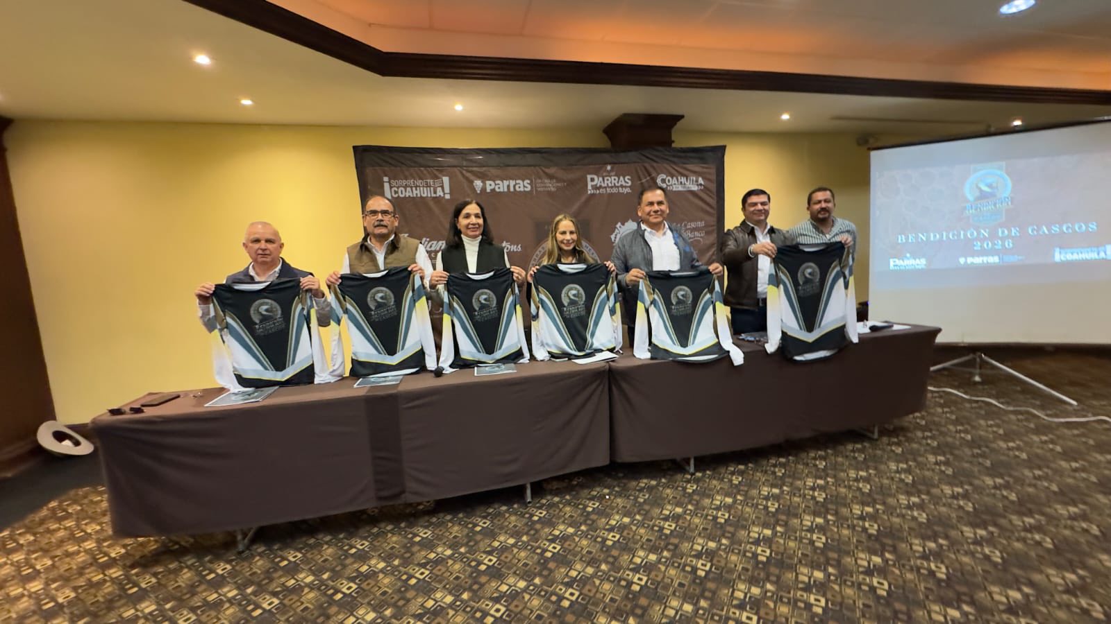 Presentan edición 2026 de la Bendición de Cascos en Parras de la Fuente