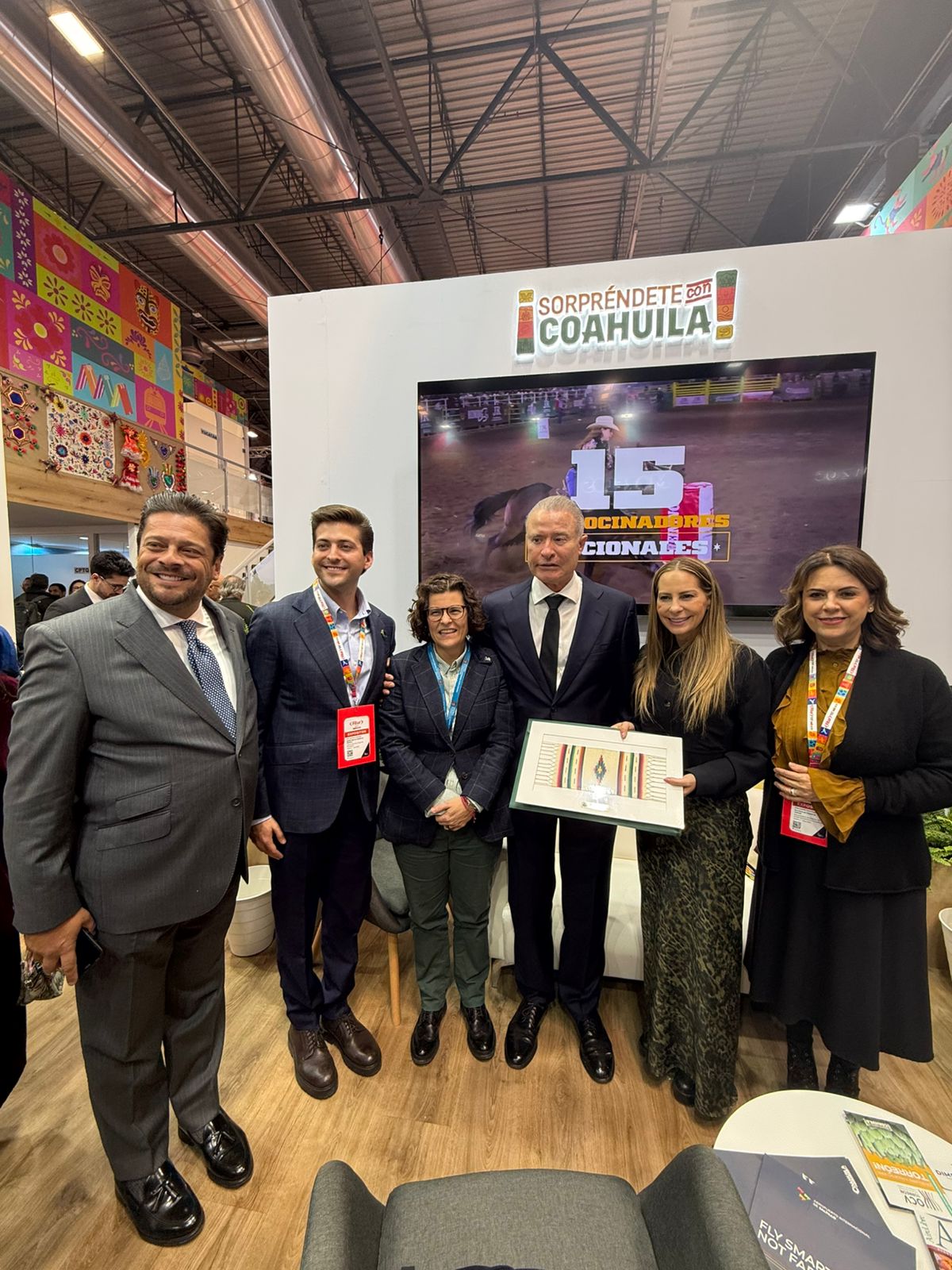 UN ÉXITO LA PRESENCIA DE COAHUILA EN LA FITUR 2026 DE ESPAÑA