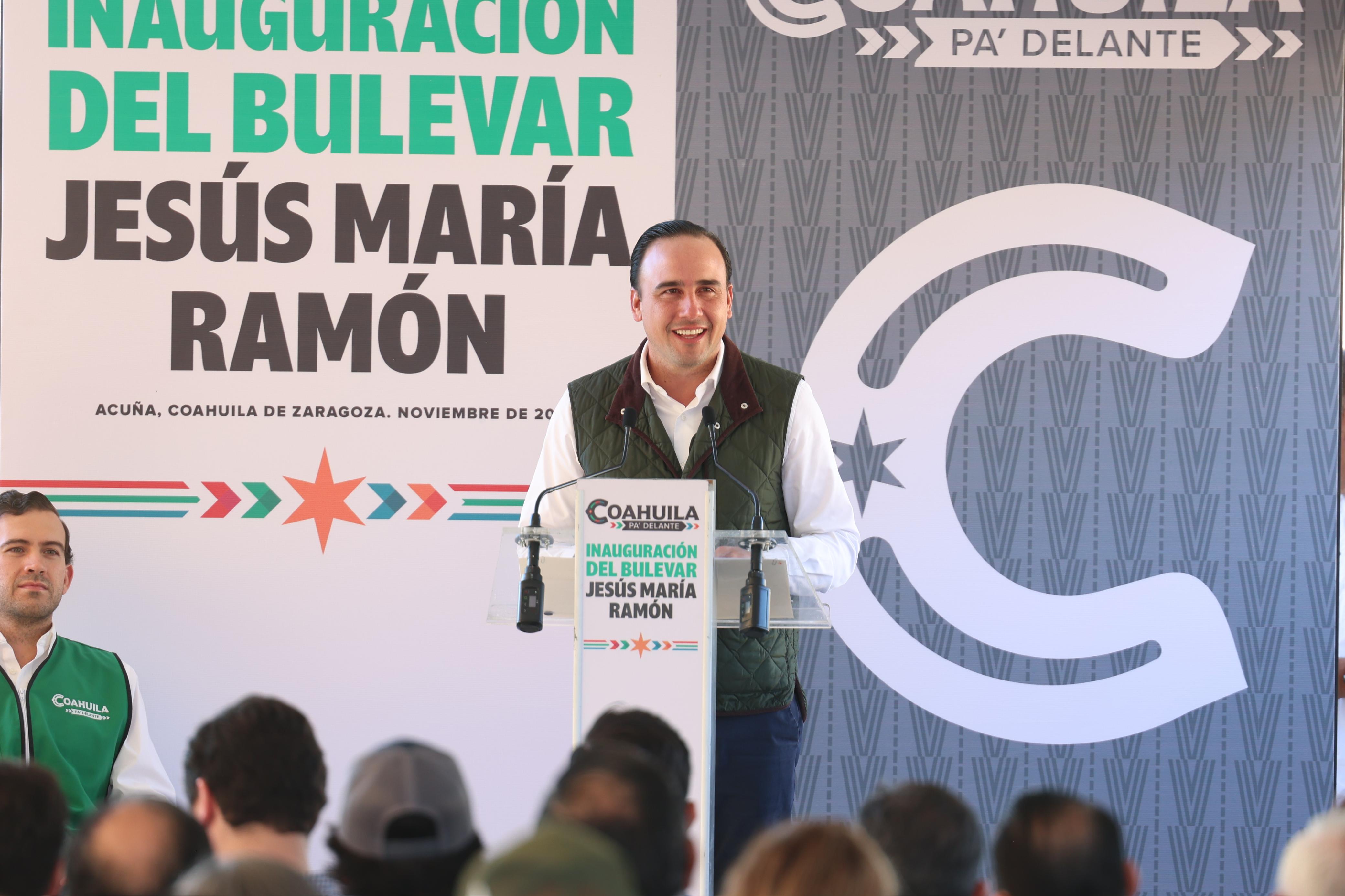 VIENEN MEGA OBRAS PARA COAHUILA: MANOLO