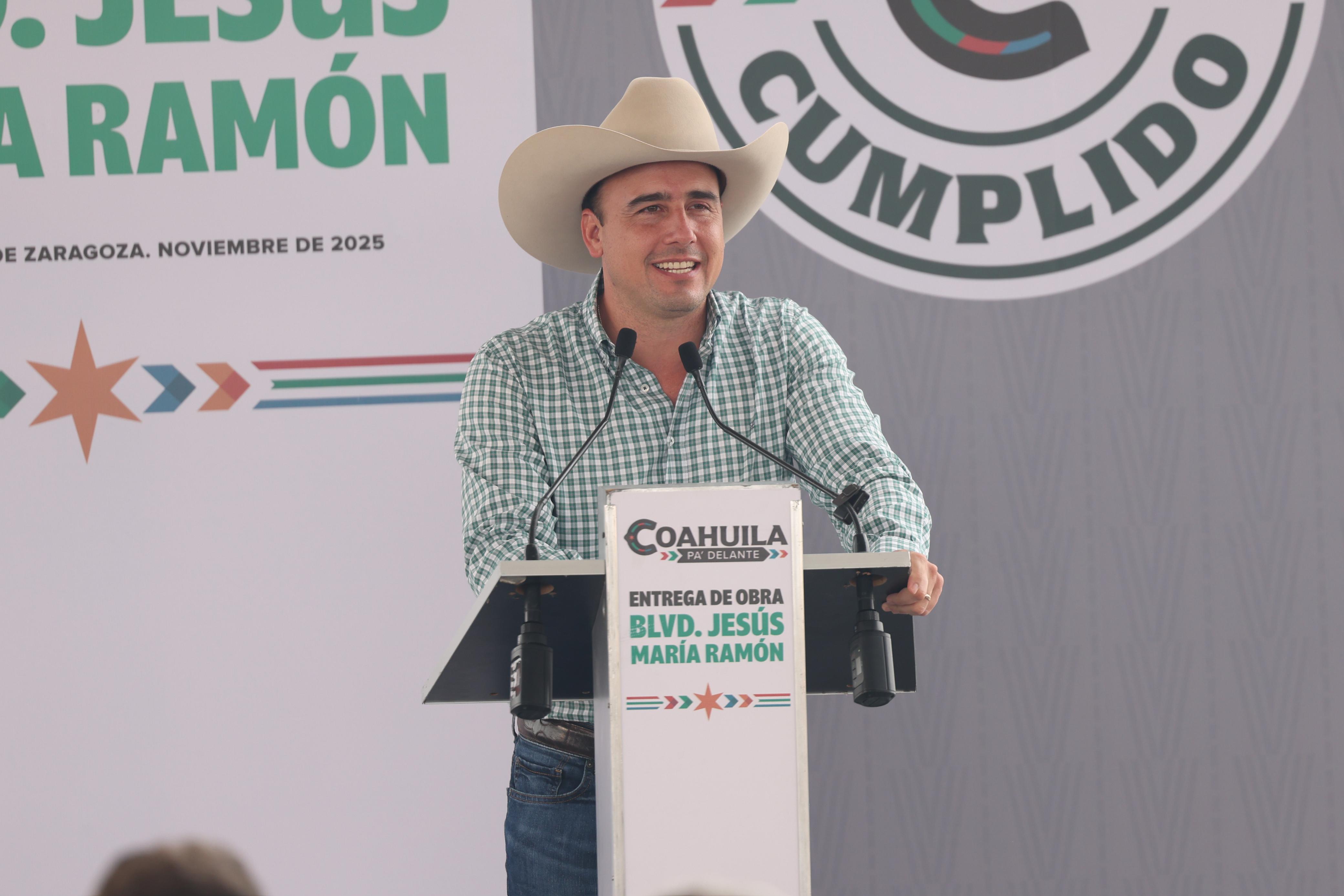 VIENEN MEGA OBRAS PARA COAHUILA: MANOLO