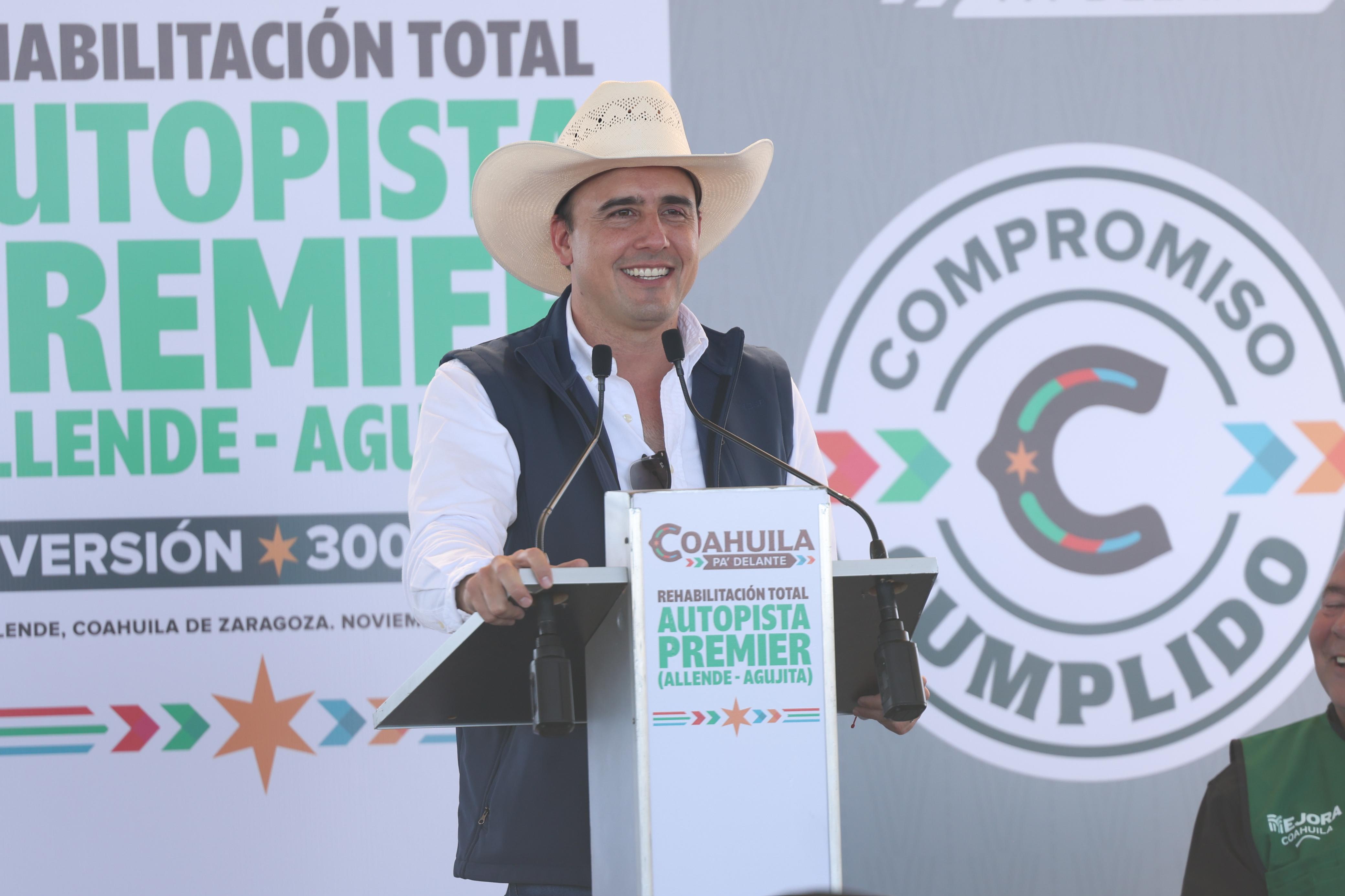 VIENEN MEGA OBRAS PARA COAHUILA: MANOLO