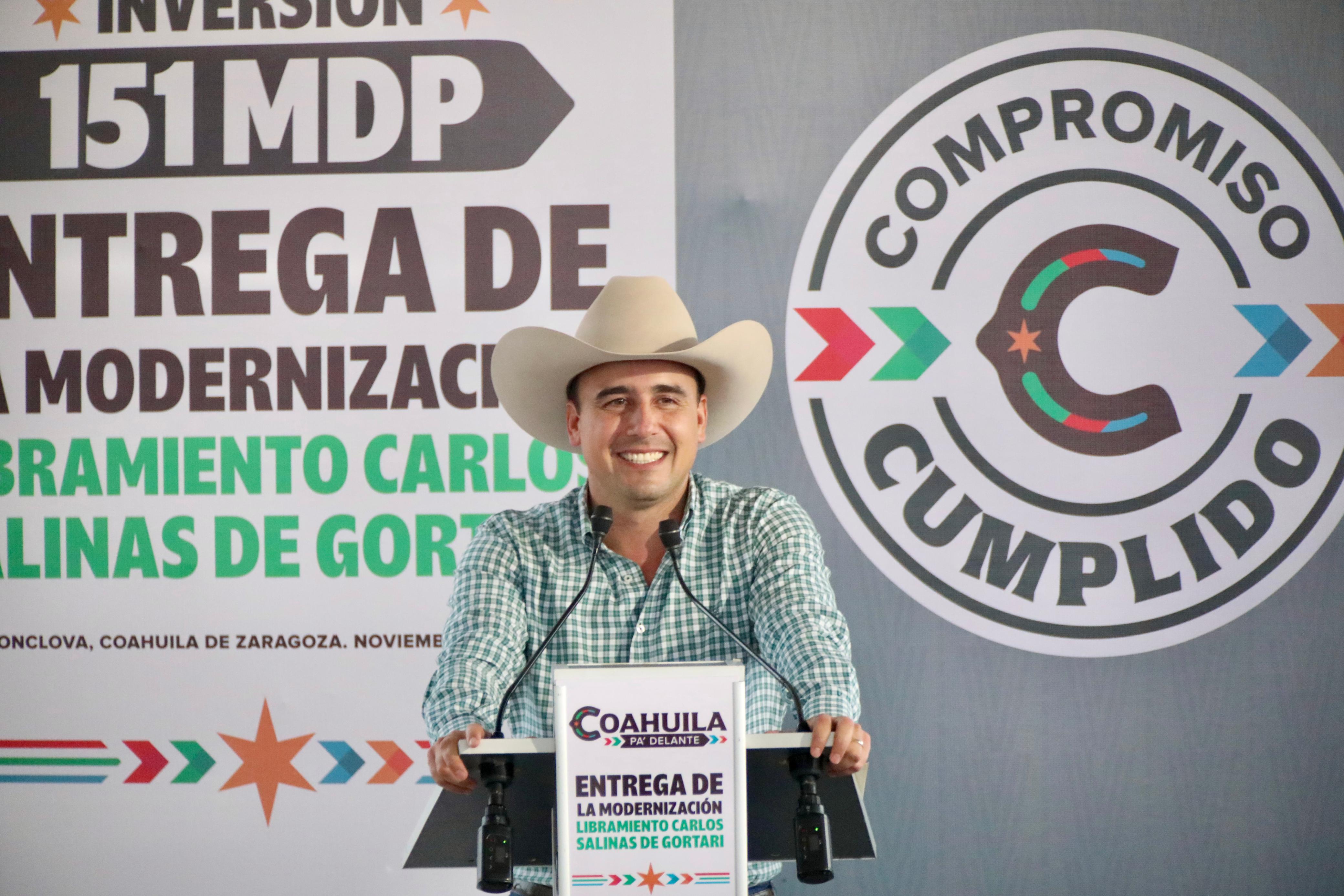 VIENEN MEGA OBRAS PARA COAHUILA: MANOLO