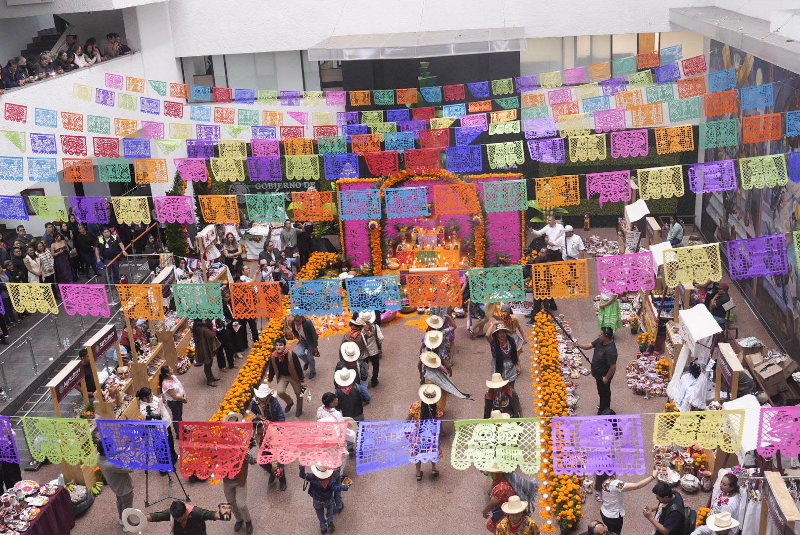 AGRICULTURA refrenda el valor de las tradiciones rurales con la celebración del Xantolo