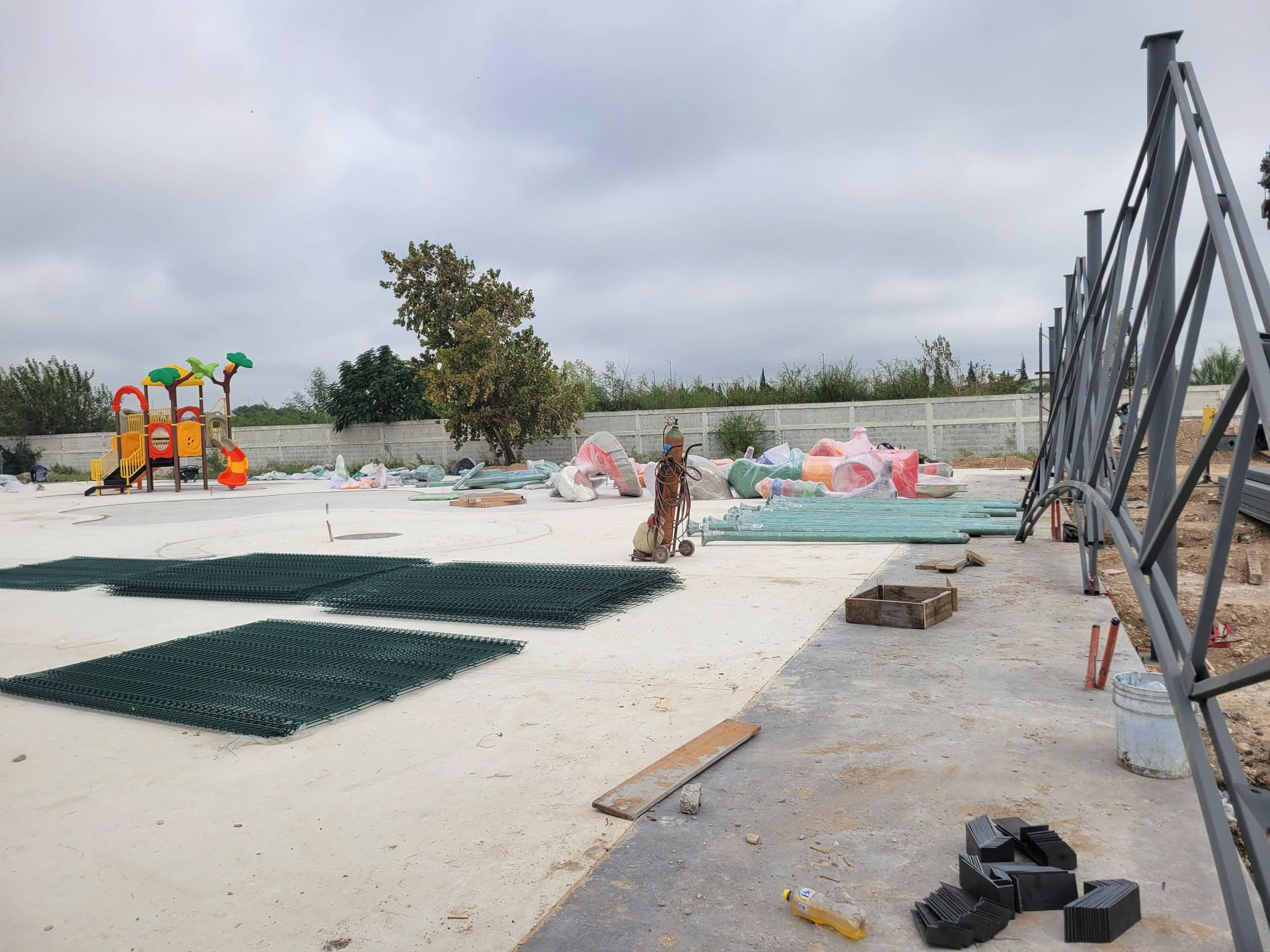 Al 60% el avance en la construcción del Parque Acuático
