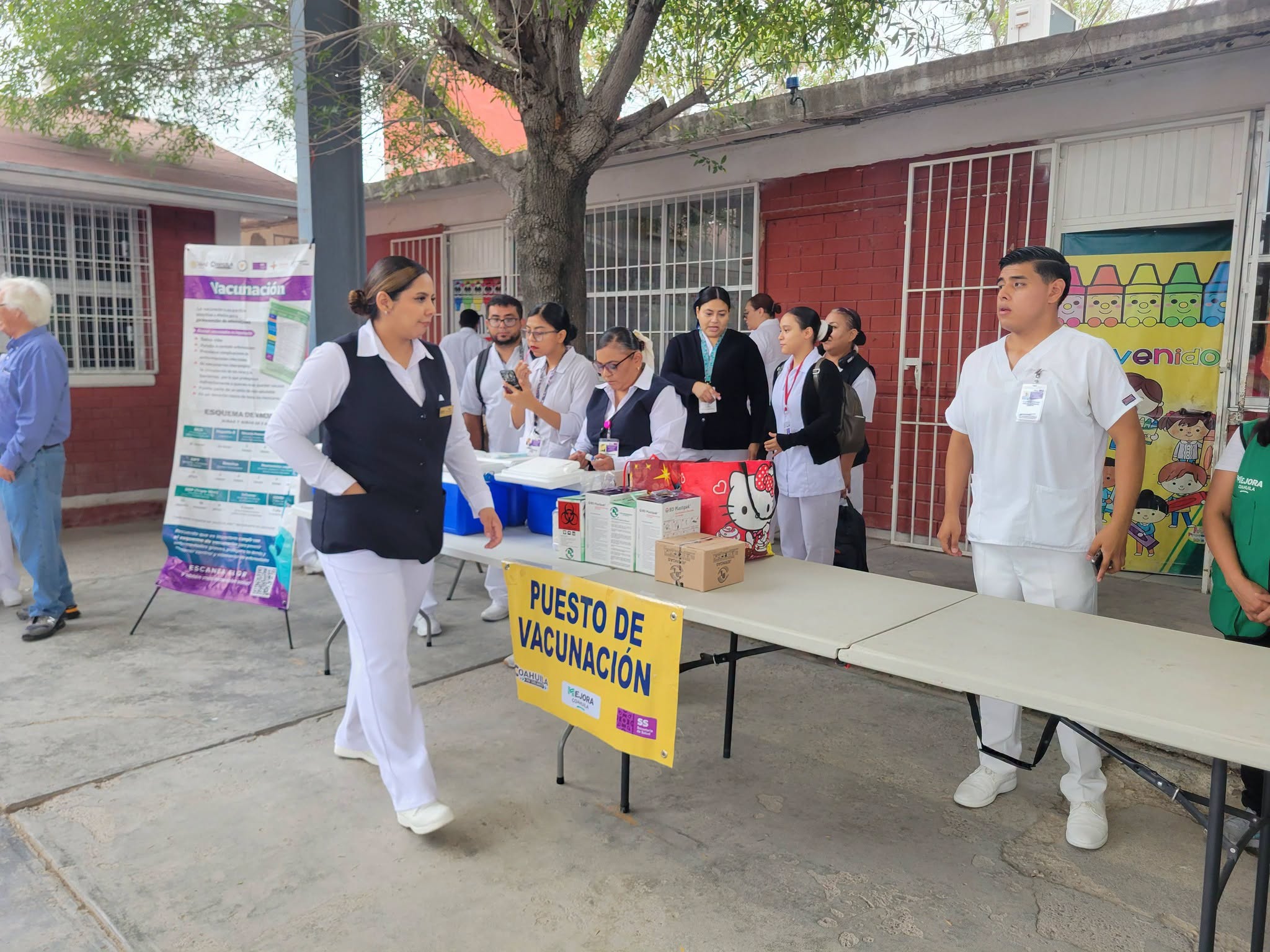 Arranca campaña de vacunación contra influenza y COVID