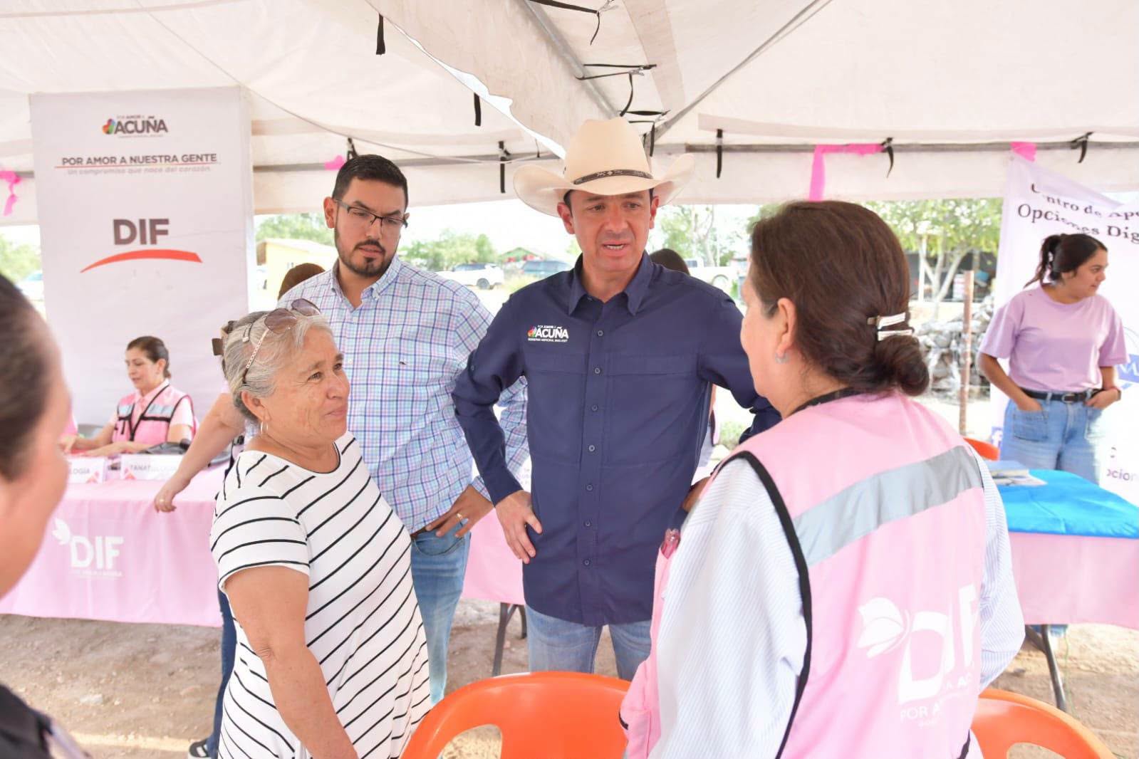 BRIGADA MULTIDISCIPLINARIA “MANOS UNIDAS POR AMOR A LA MUJER RURAL” LLEGA AL EJIDO CALLES