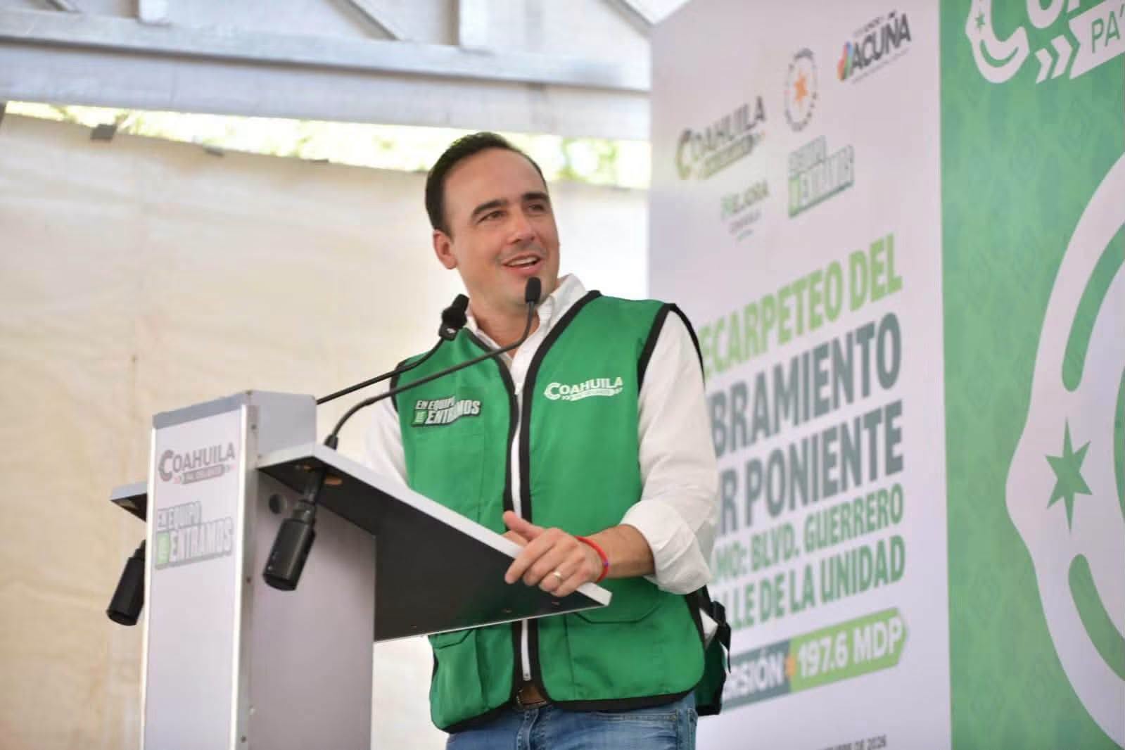 CON MÁS DE 197 MDP, MUNICIPIO Y ESTADO VAN CON TODO POR ACUÑA