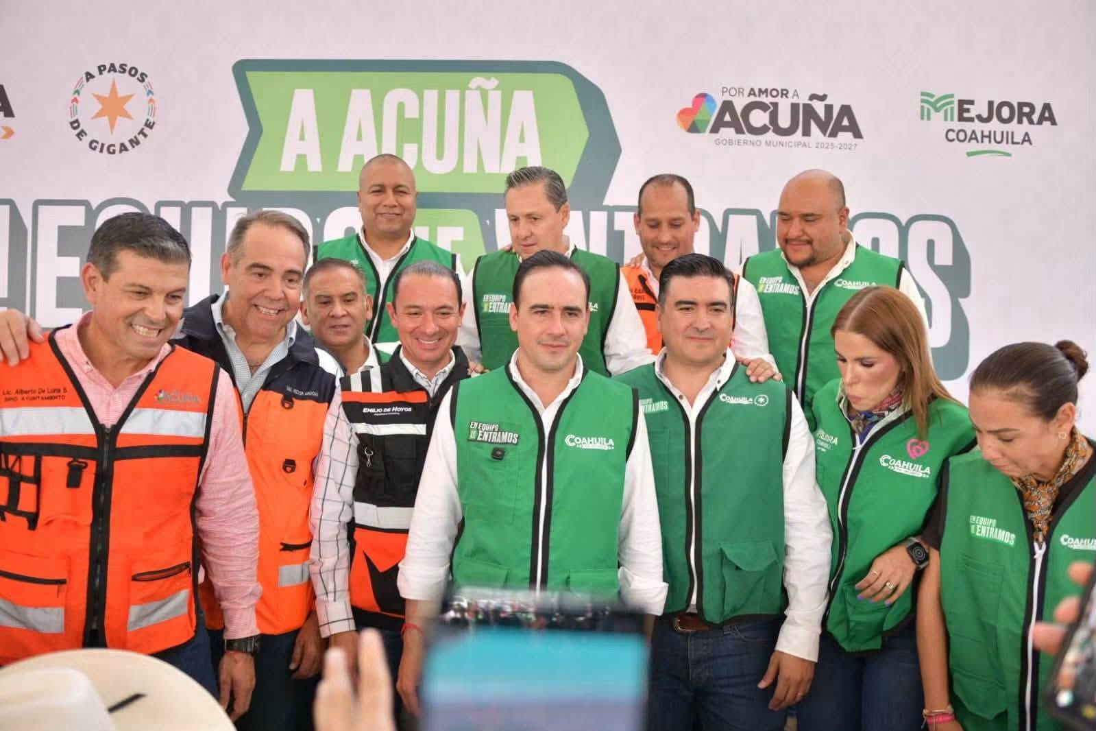 CON MÁS DE 197 MDP, MUNICIPIO Y ESTADO VAN CON TODO POR ACUÑA