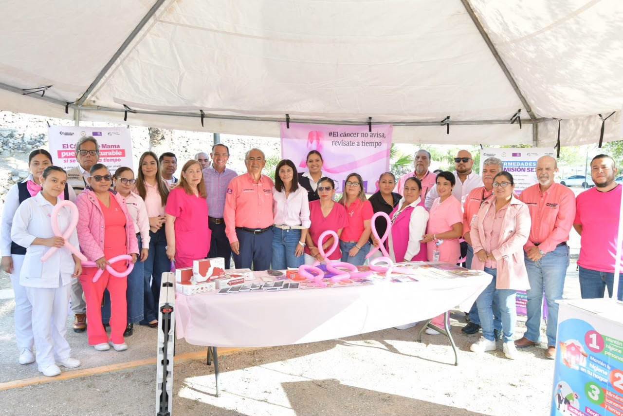 CON RUTA ROSA, ACUÑA FORTALECE LA CONCIENTIZACIÓN SOBRE EL CÁNCER DE MAMA