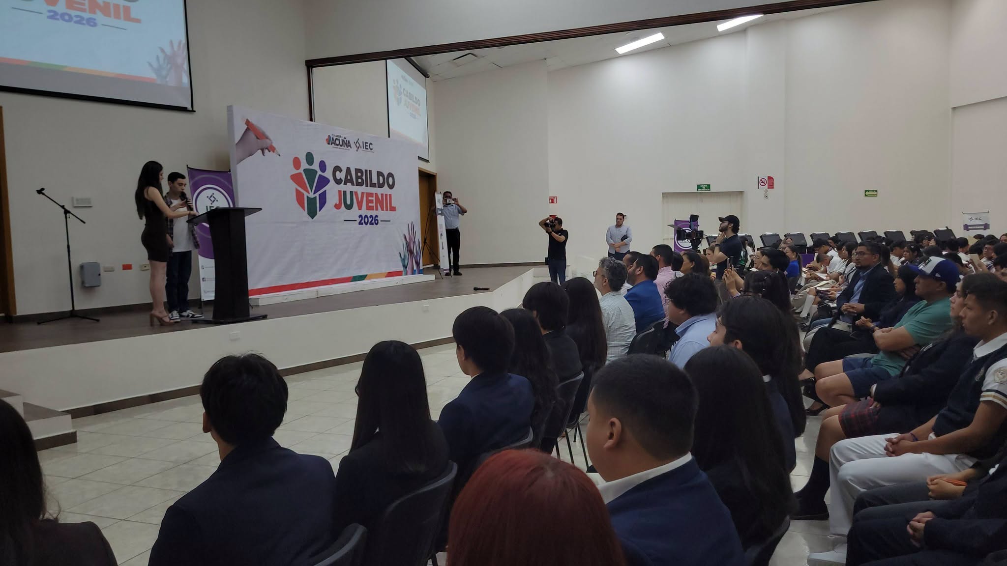 ELIGEN CABILDO JUVENIL 2026 EN CIUDAD ACUÑA