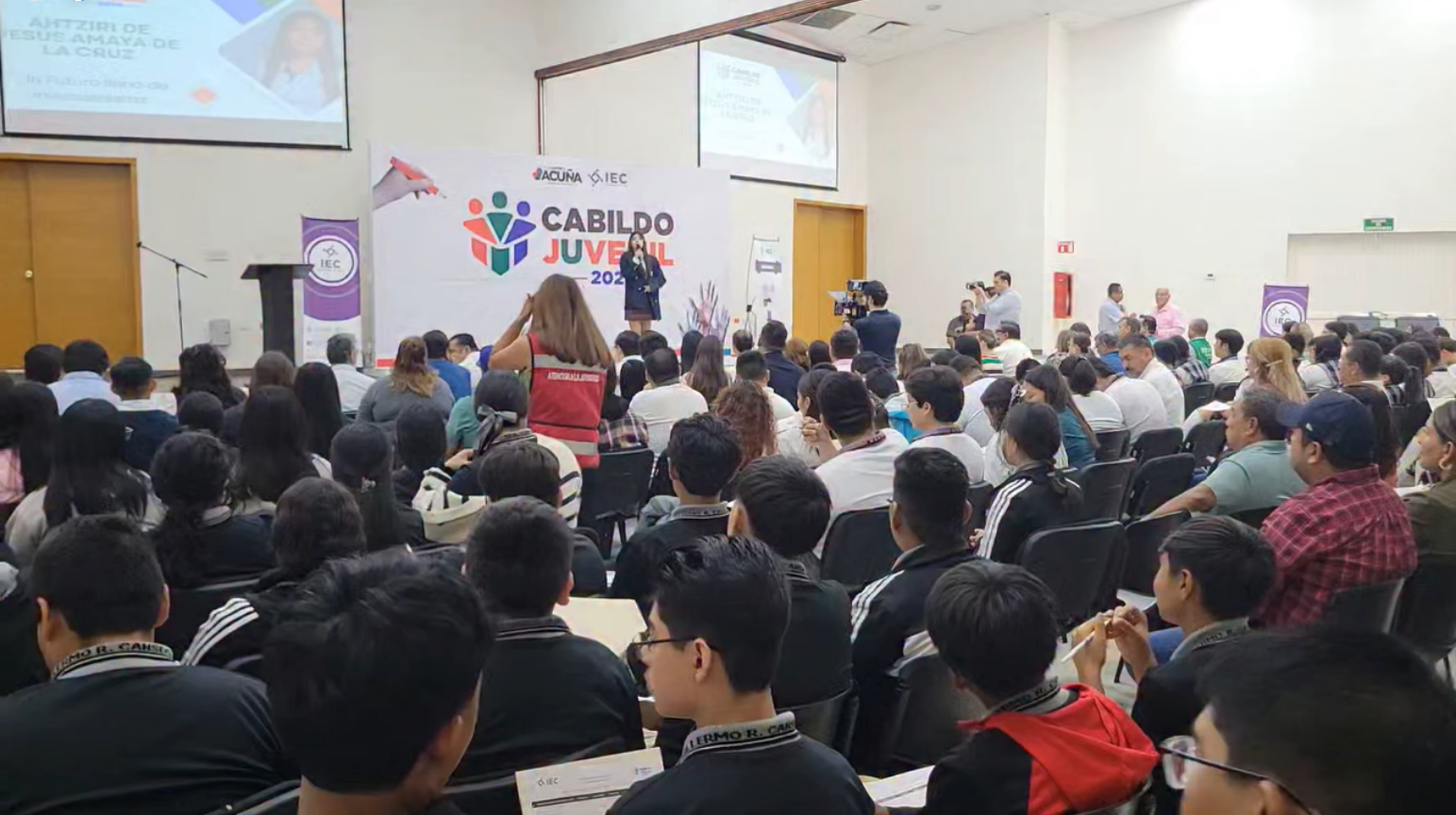 ELIGEN CABILDO JUVENIL 2026 EN CIUDAD ACUÑA