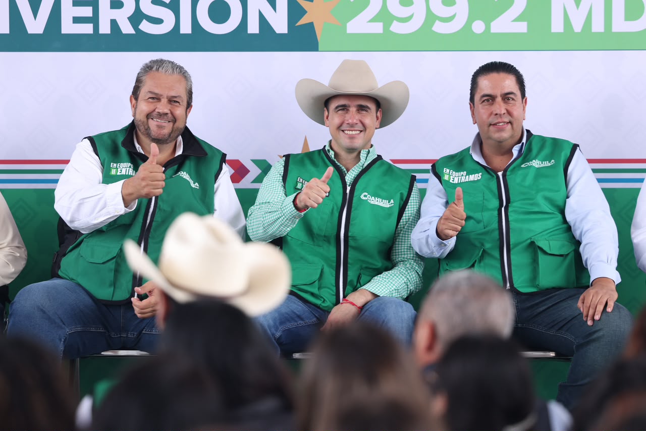 ‘EN EQUIPO LE ENTRAMOS’ CON GRANDES OBRAS EN TODO EL ESTADO: MANOLO