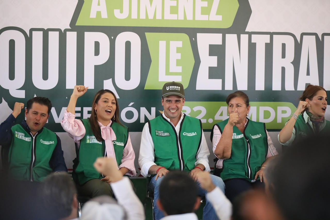 ‘EN EQUIPO LE ENTRAMOS’ LLEGA AL NORTE DE COAHUILA