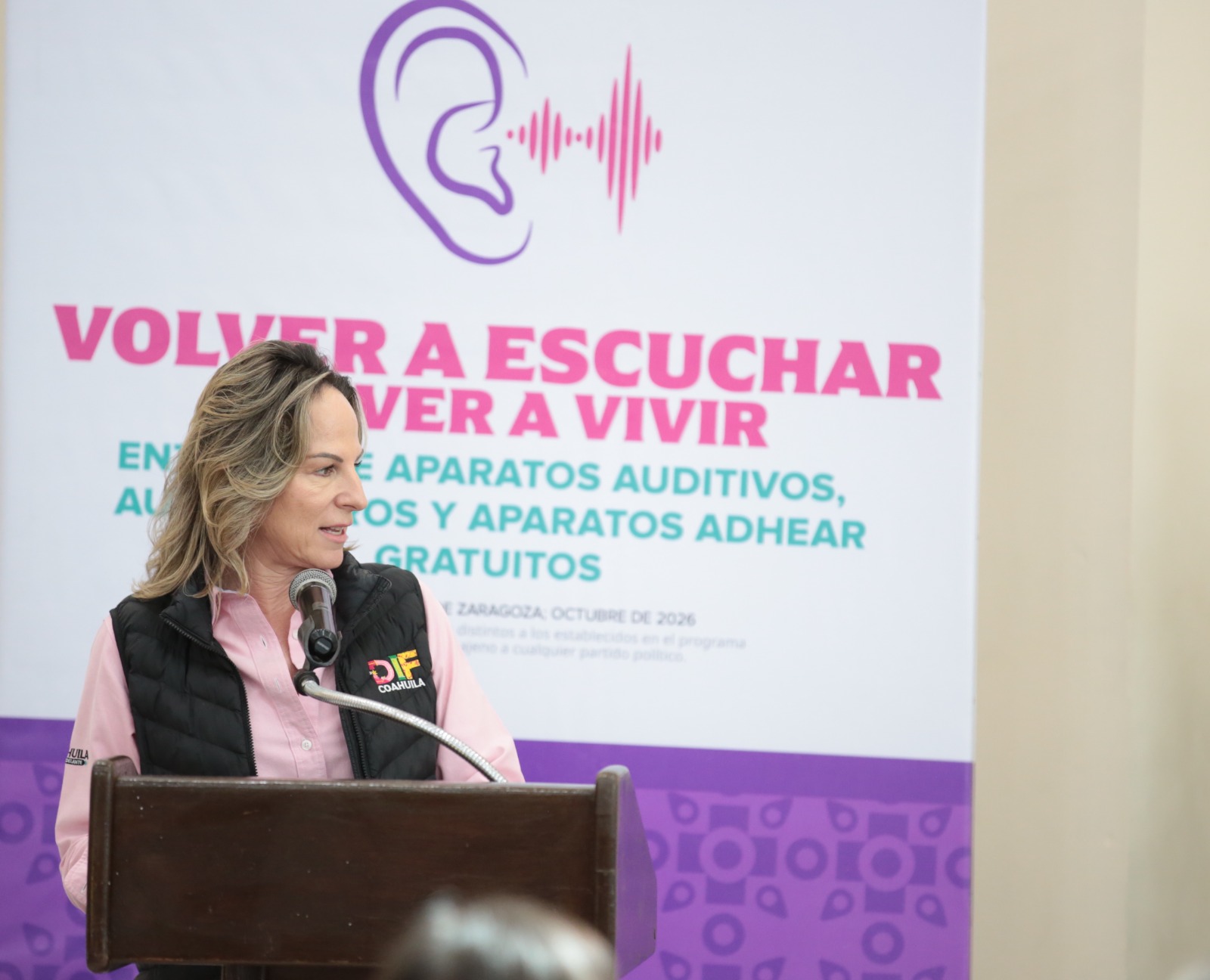 FORTALECE DIF COAHUILA LA INCLUSIÓN Y LA SALUD AUDITIVA CON JORNADAS DE APARATOS AUDITIVOS 2026