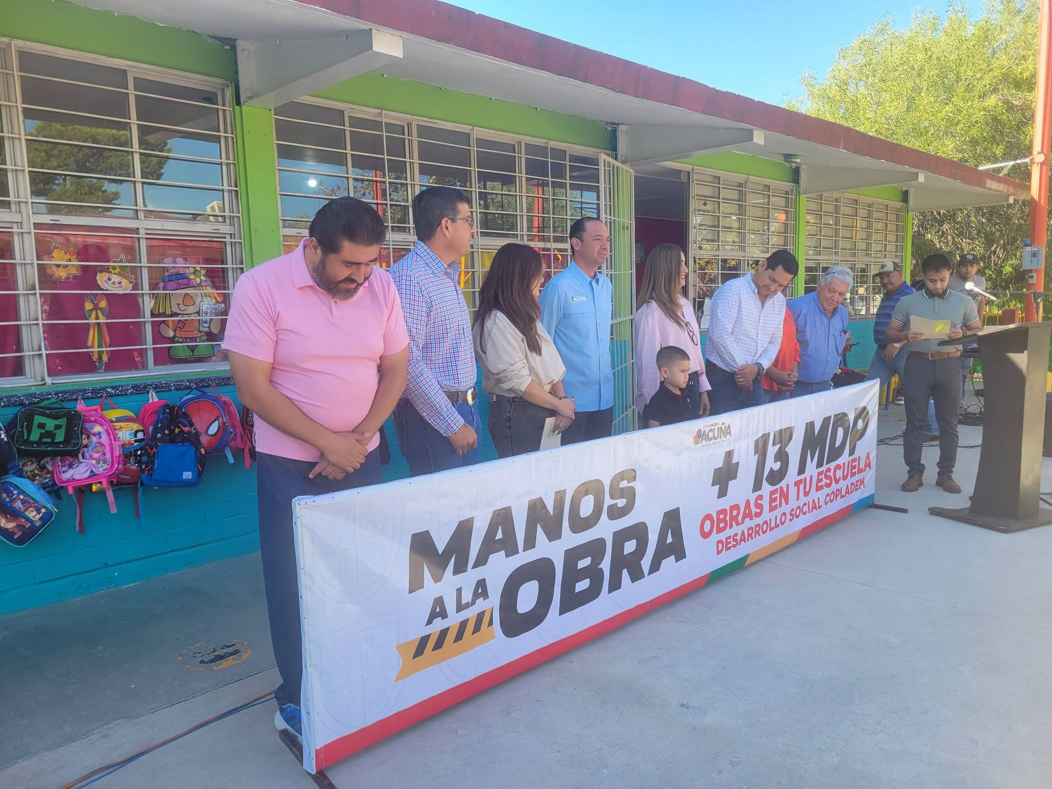Invierte municipio 13 MDP en 16 escuelas
