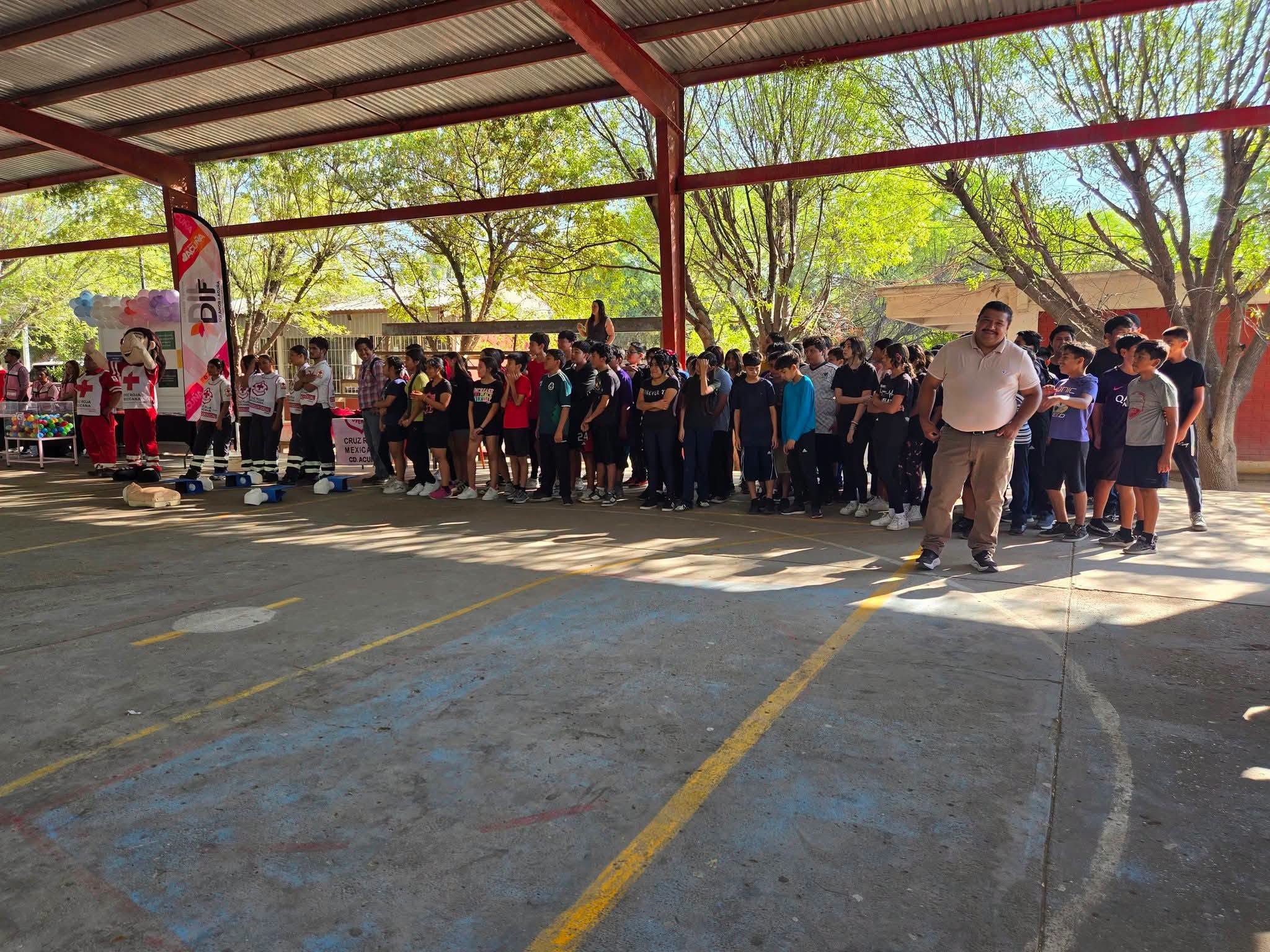 RALLY POR LA SALUD MENTAL LEGA A LA SECUNDARIA HERMANOS FLORES MAGON