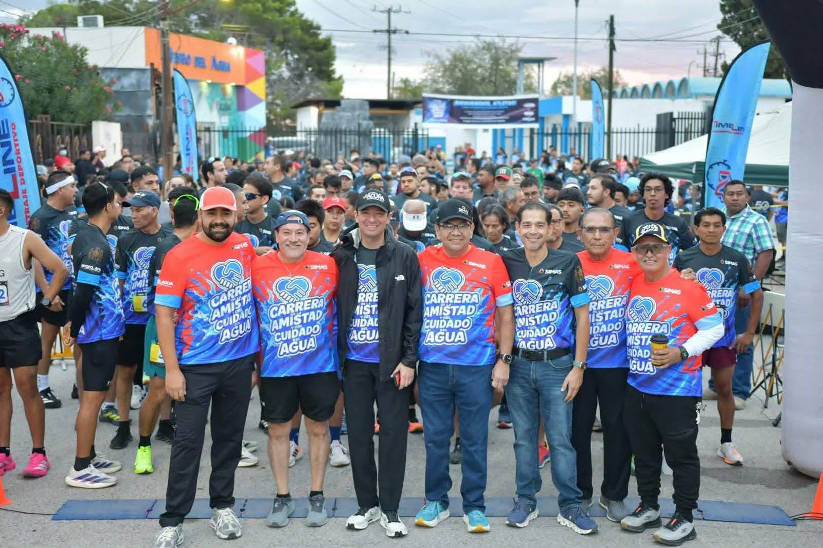 REALIZAN CARRERA DEL AGUA Y LA AMISTAD EN ACUÑA