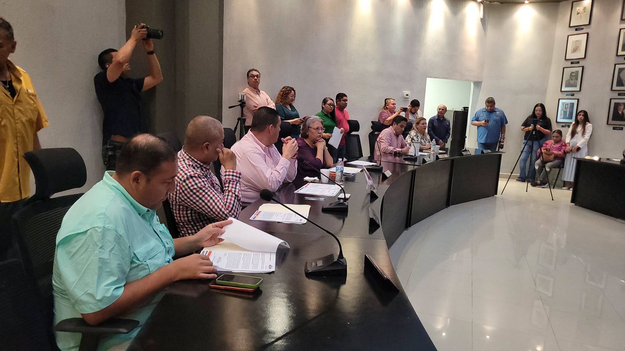 Realizan primera sesión ordinaria de Cabildo del mes de octubre
