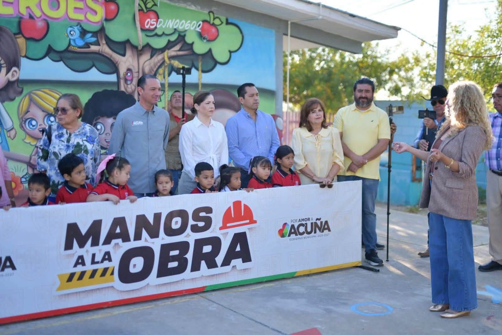 REFUERZA GOBIERNO MUNICIPAL LA SEGURIDAD ESCOLAR CON NUEVA BARDA PERIMETRAL