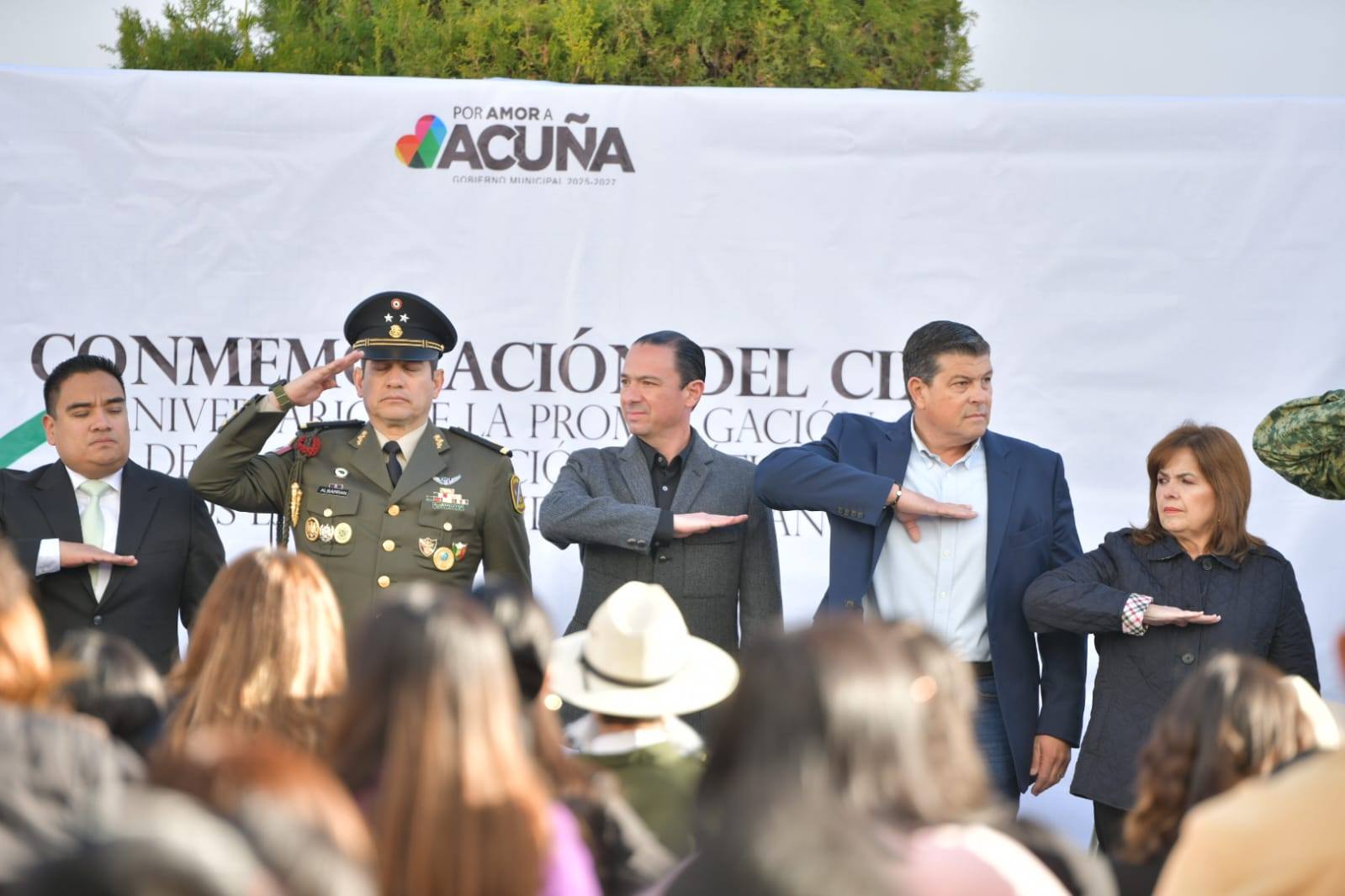 ACUÑA CONMEMORA EL CIX ANIVERSARIO DE LA CONSTITUCIÓN MEXICANA